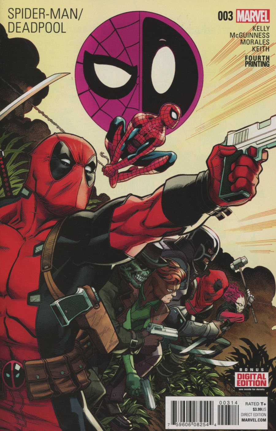 Spider-Man Deadpool #3 Cover E 4th Ptg Ed McGuinness Variant Cover