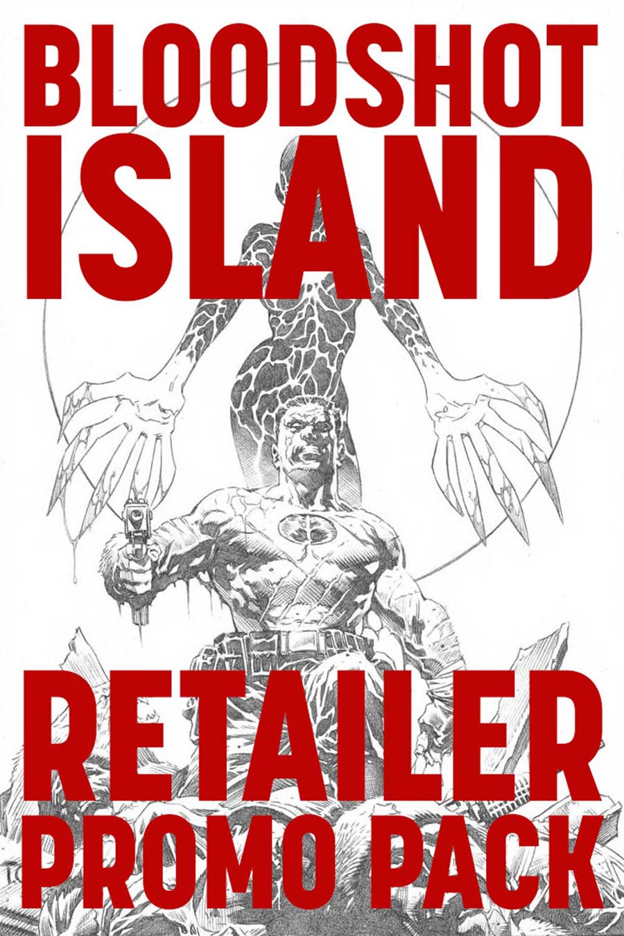 Bloodshot Reborn #14 Cover J Incentive Island Vacation Promo Package