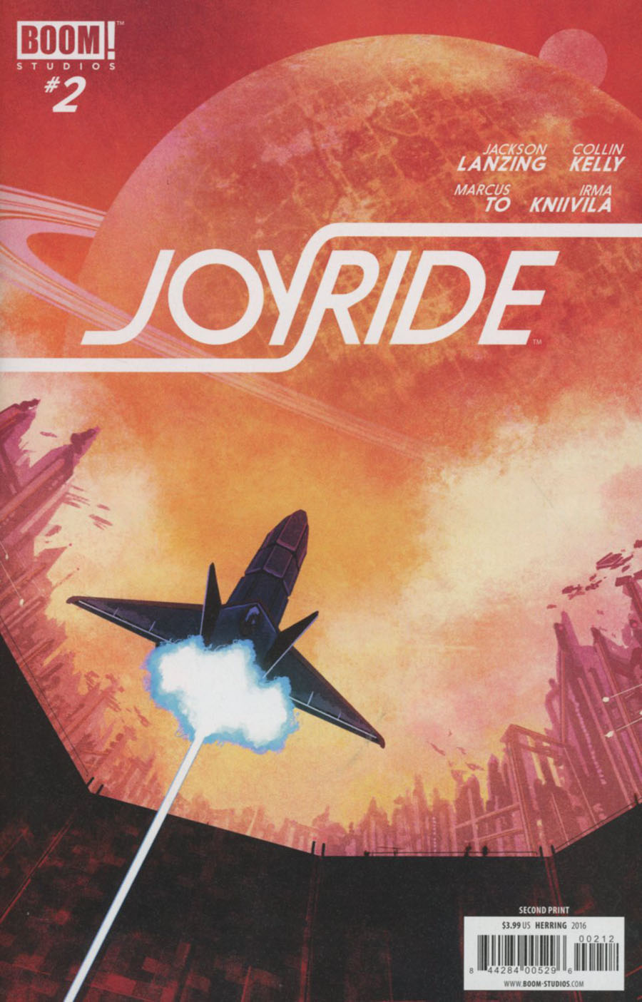 Joyride #2 Cover B 2nd Ptg Ian Herring Variant Cover