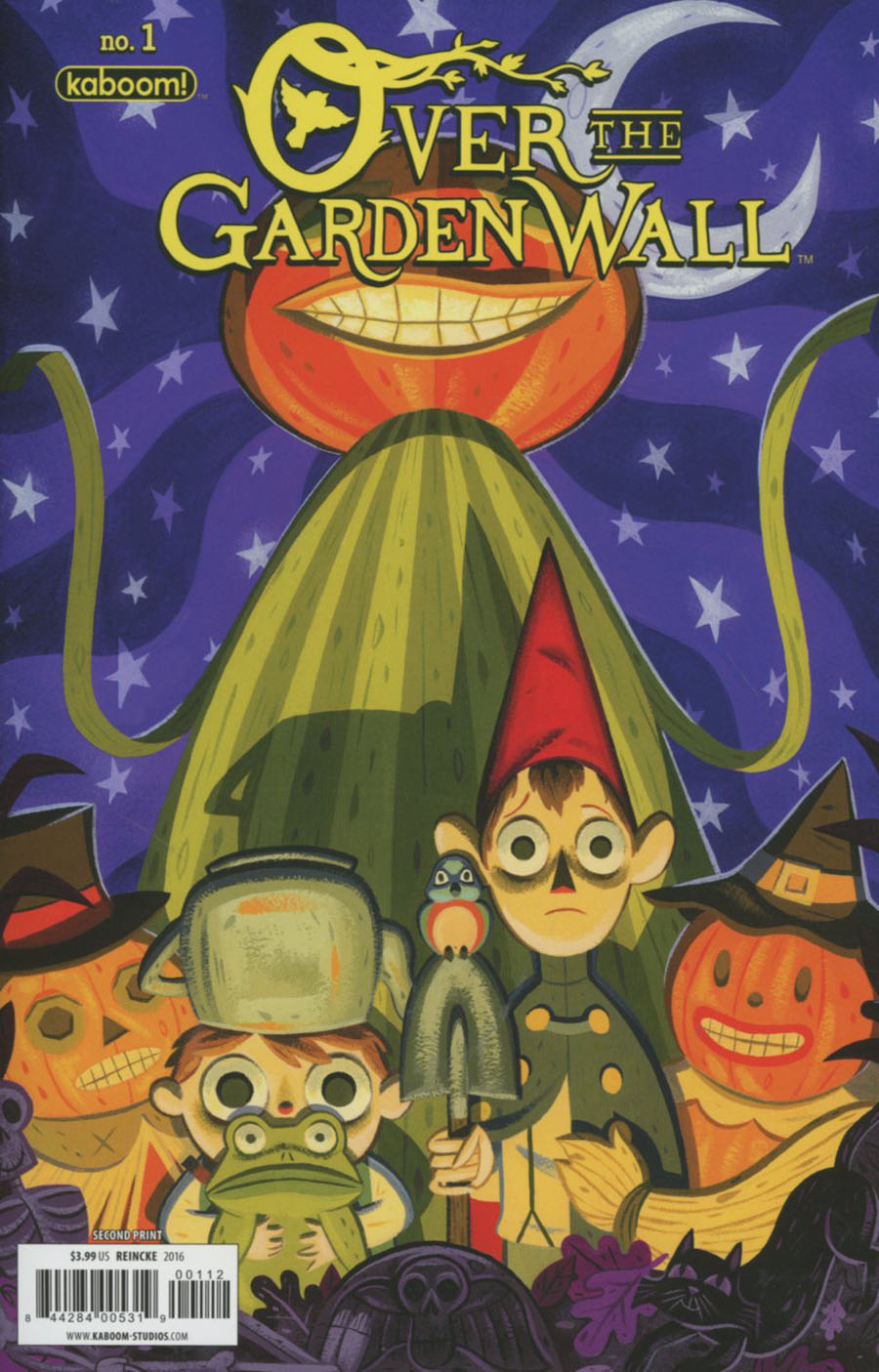 Over The Garden Wall Vol 2 #1 Cover E 2nd Ptg Jonathan Reincke Variant Cover