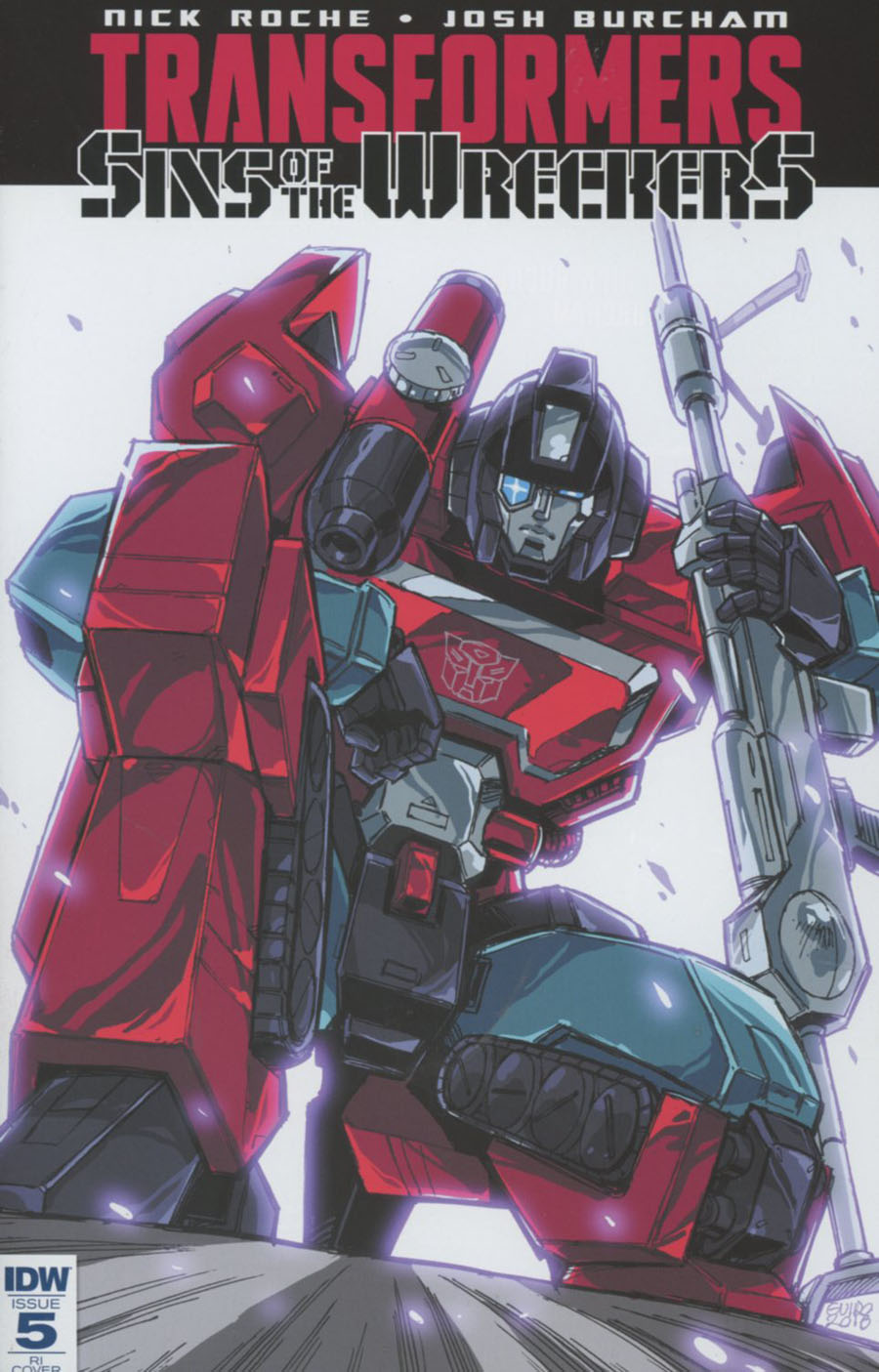 Transformers Sins Of The Wreckers #5 Cover C Incentive Guido Guidi Variant Cover