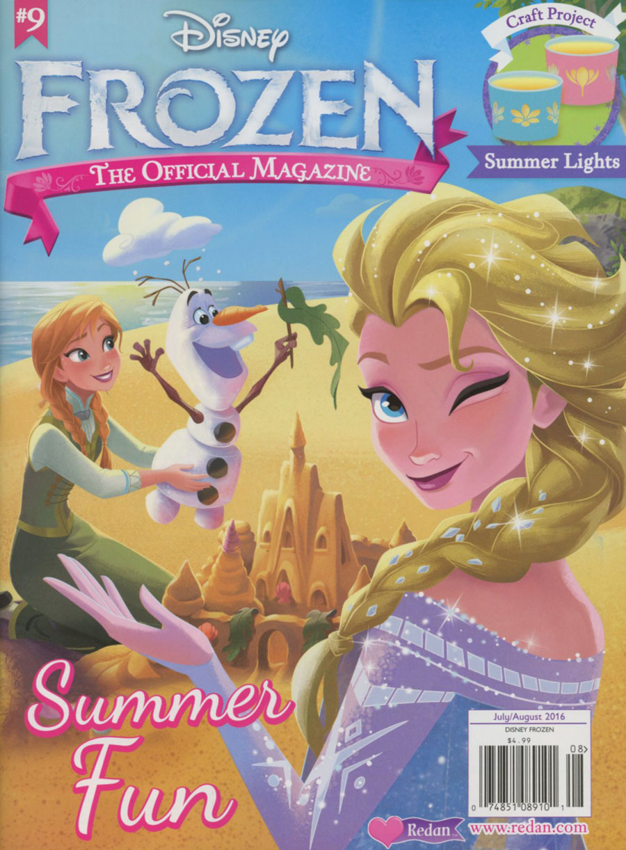 Disney Frozen The Official Magazine July / August 2016