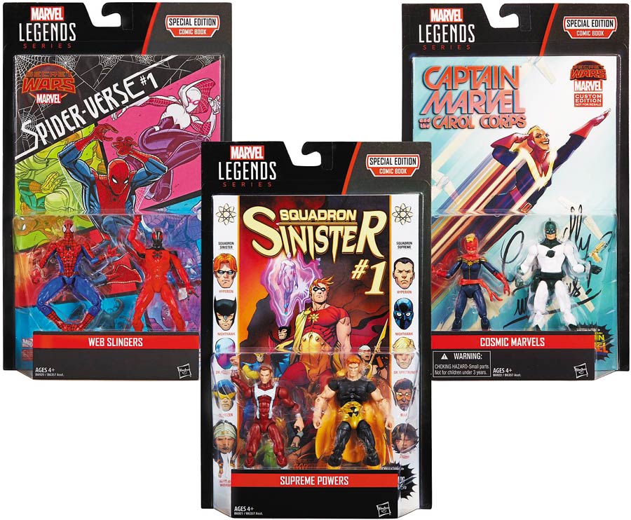 Marvel Legends 3.75-Inch Comic 2-Pack Action Figure Assortment Case 201602