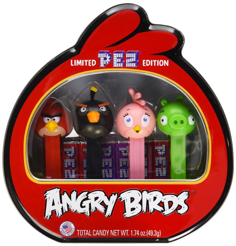 PEZ Angry Birds Gift Tin
