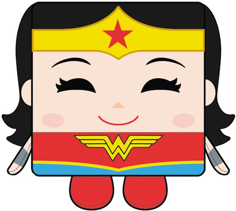DC Comics Kawaii Cube Medium Plush - Wonder Woman