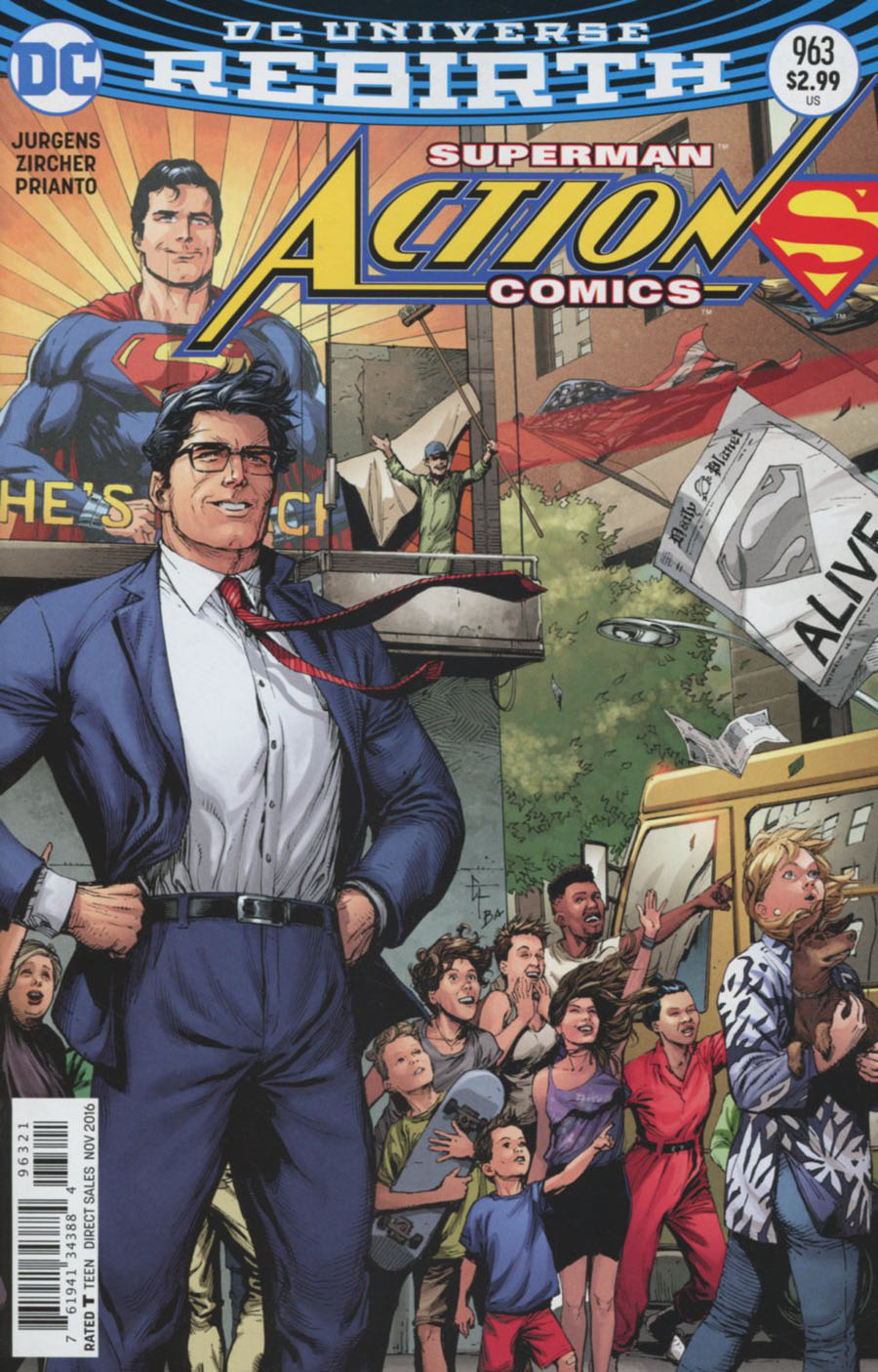 Action Comics Vol 2 #963 Cover B Variant Gary Frank Cover