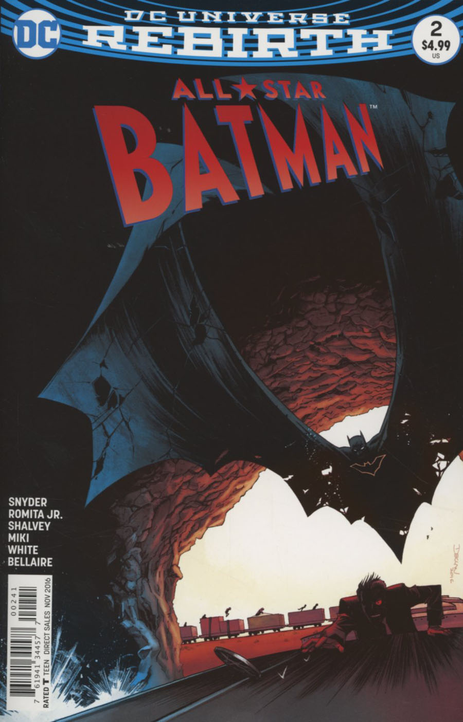 All-Star Batman #2 Cover D Variant Declan Shalvey Cover