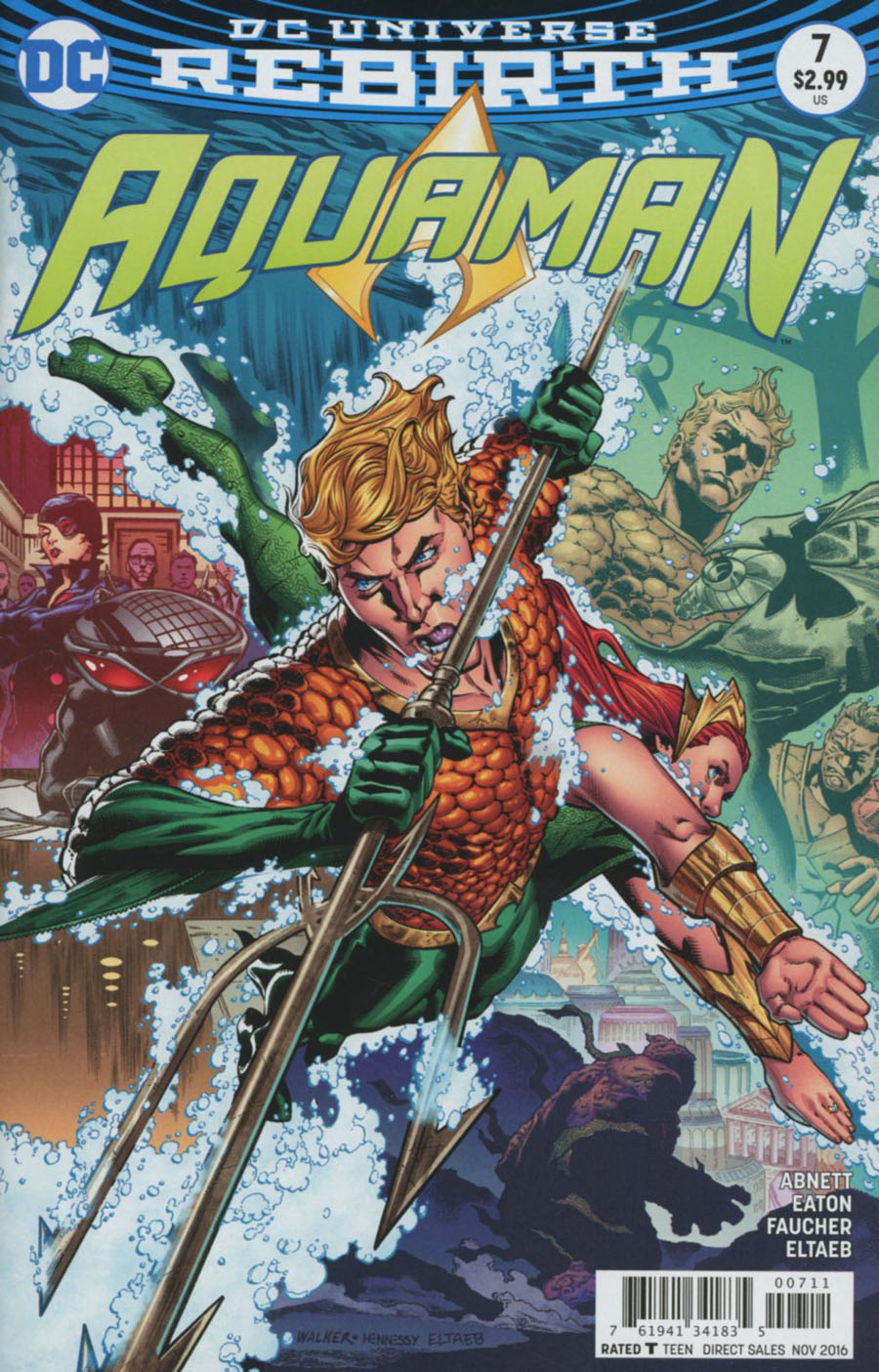 Aquaman Vol 6 #7 Cover A Regular Brad Walker Cover