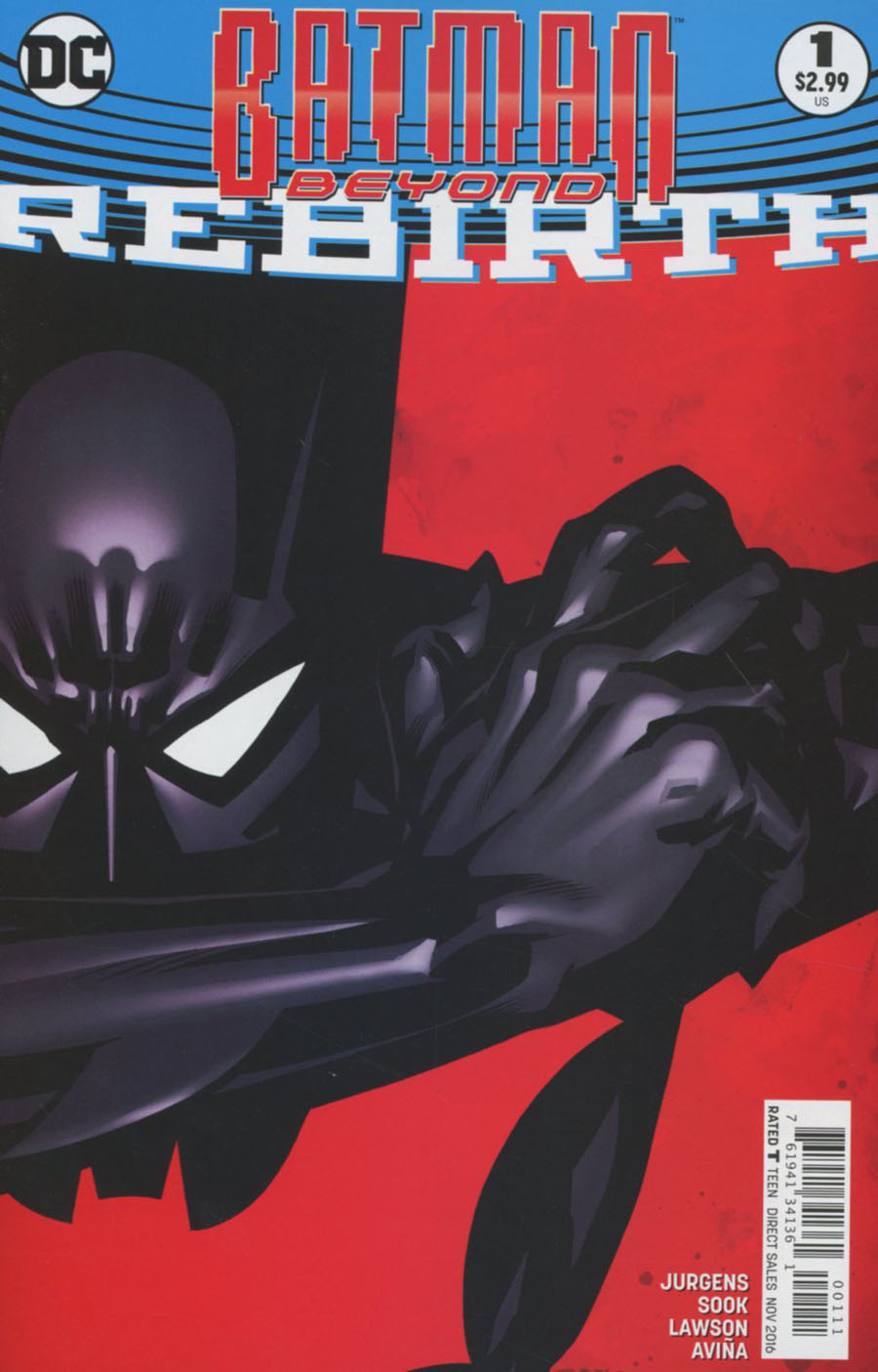 Batman Beyond Rebirth #1 Cover A Regular Ryan Sook Cover