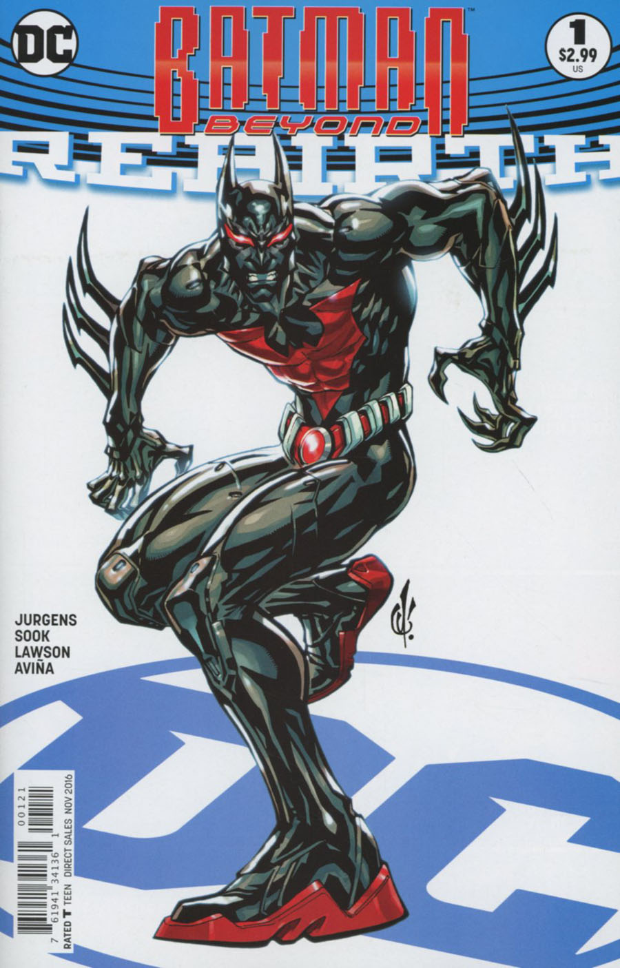 Batman Beyond Rebirth #1 Cover B Variant Carlos DAnda Cover