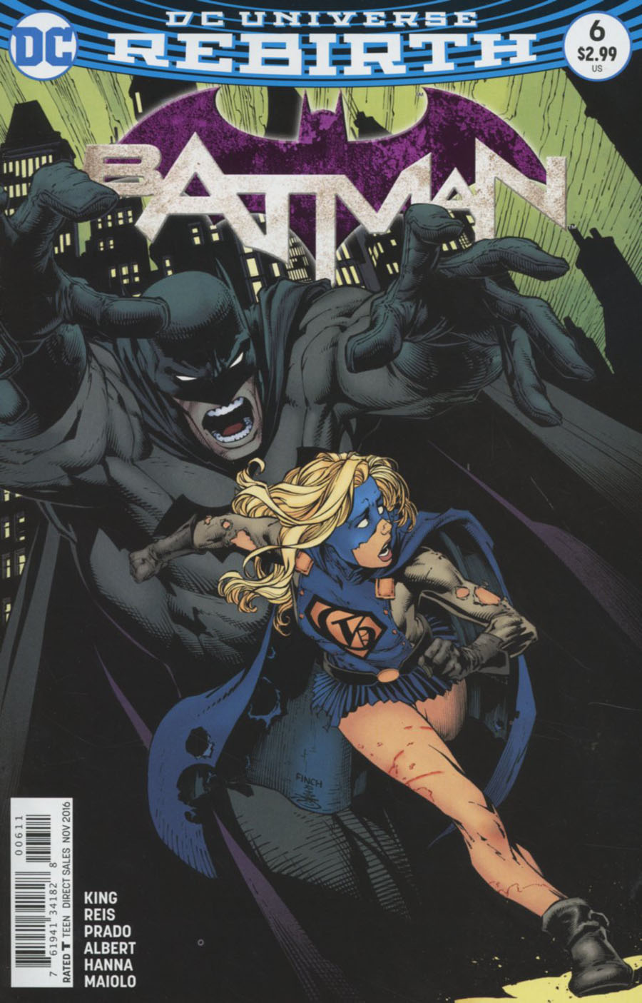 Batman Vol 3 #6 Cover A Regular David Finch Cover