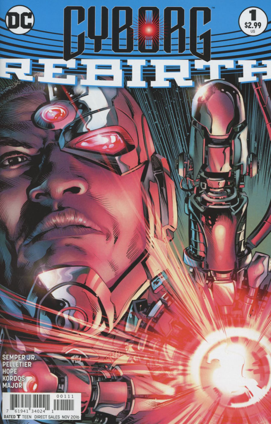 Cyborg Rebirth #1 Cover A Regular Will Conrad Cover
