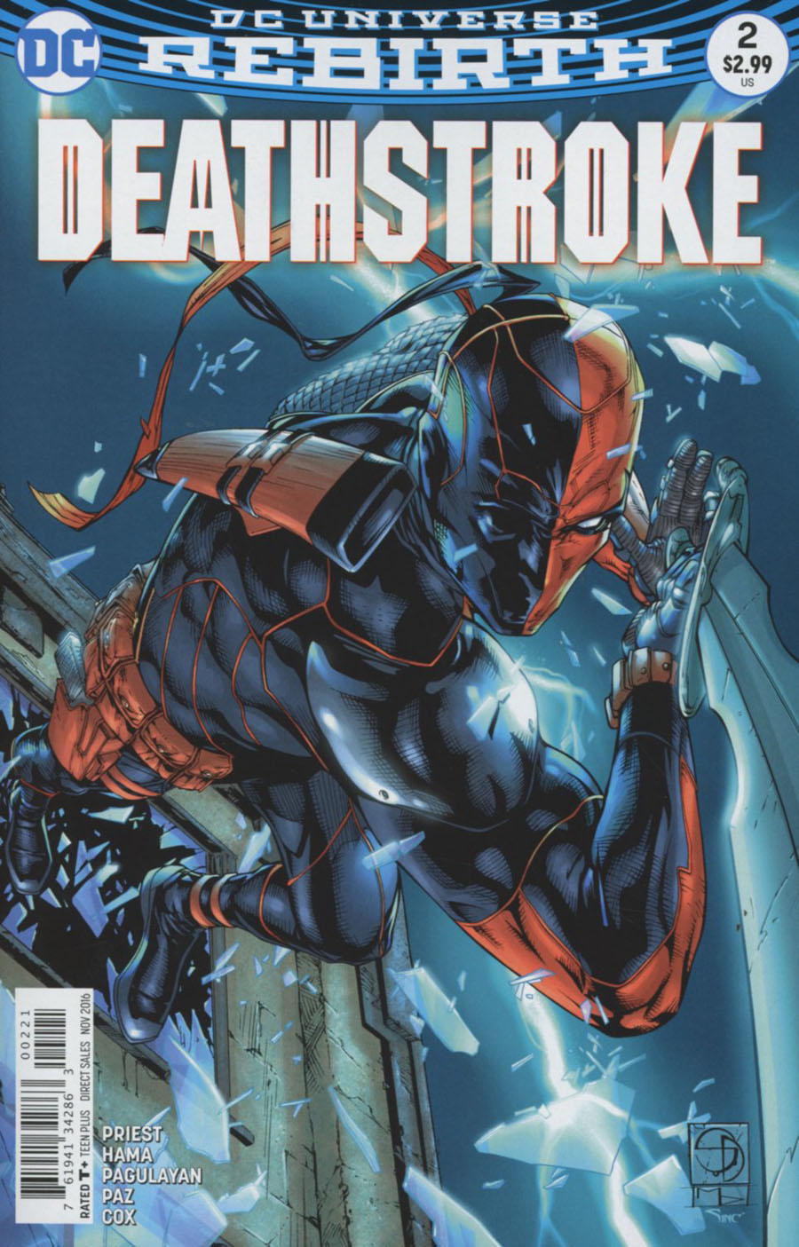 Deathstroke Vol 4 #2 Cover B Variant Shane Davis Cover