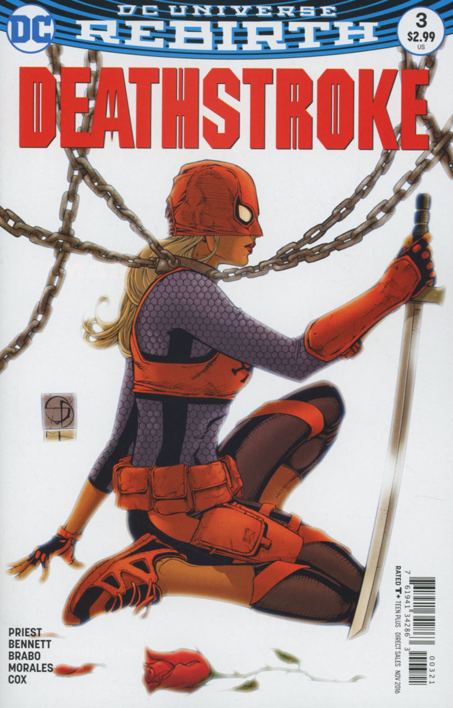 Deathstroke Vol 4 #3 Cover B Variant Shane Davis Cover