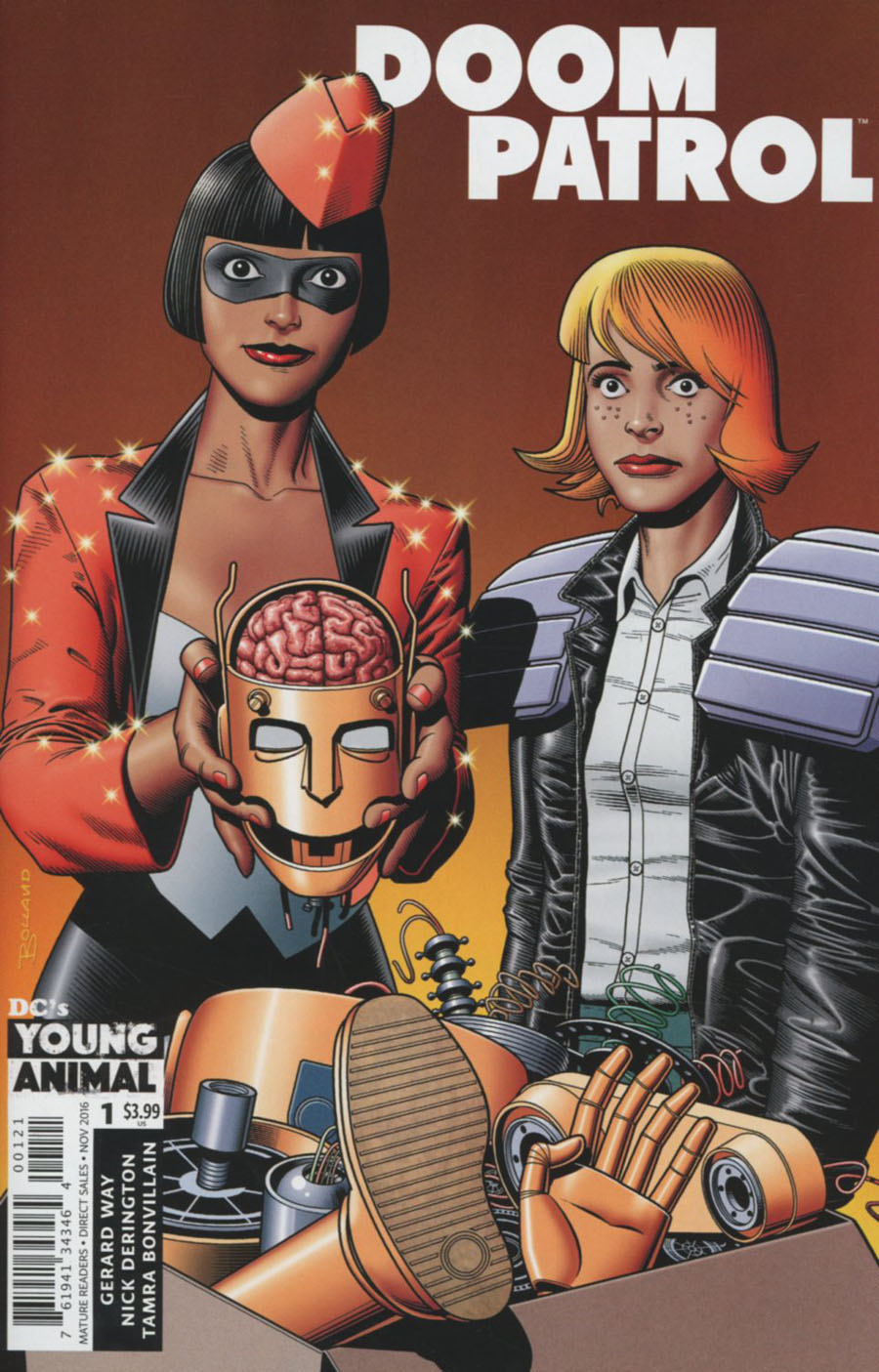 Doom Patrol Vol 6 #1 Cover B Variant Brian Bolland Cover