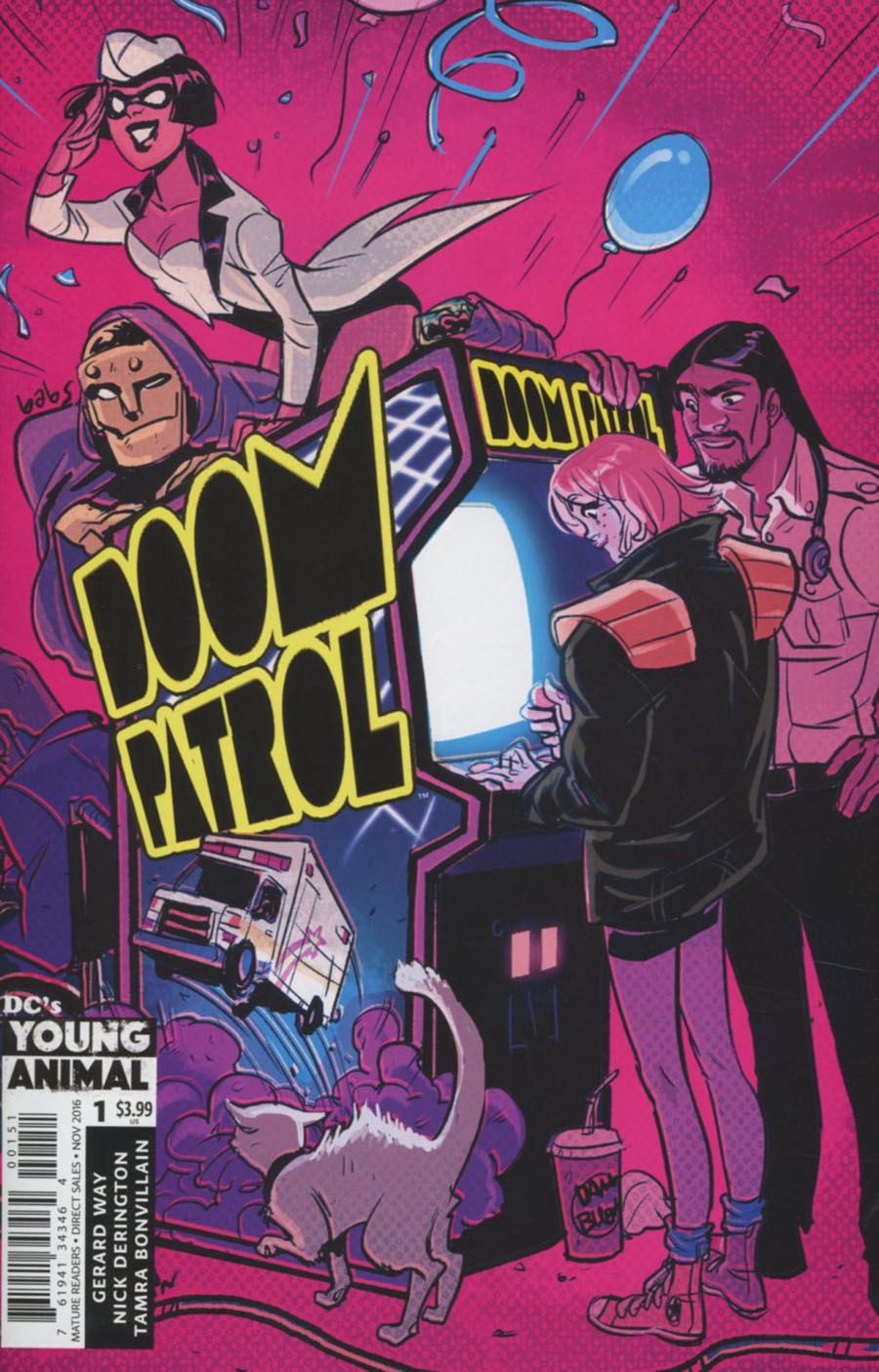 Doom Patrol Vol 6 #1 Cover F Variant Babs Tarr Cover