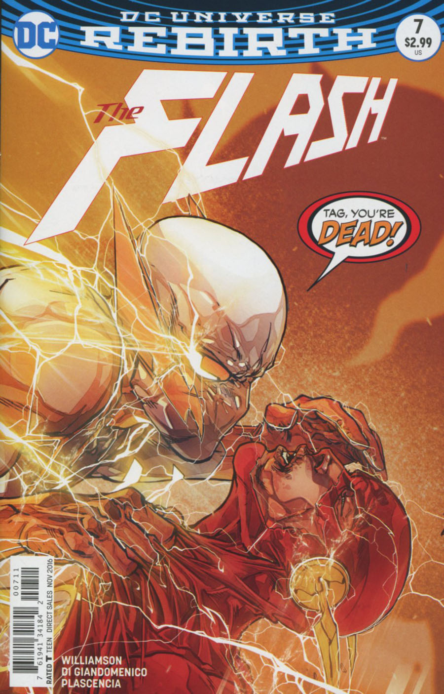 Flash Vol 5 #7 Cover A Regular Carmine Di Giandomenico Cover