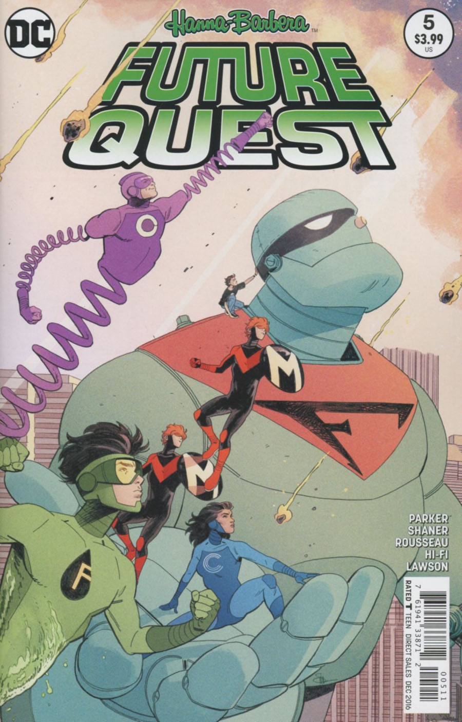 Future Quest #5 Cover A Regular Evan Doc Shaner Cover