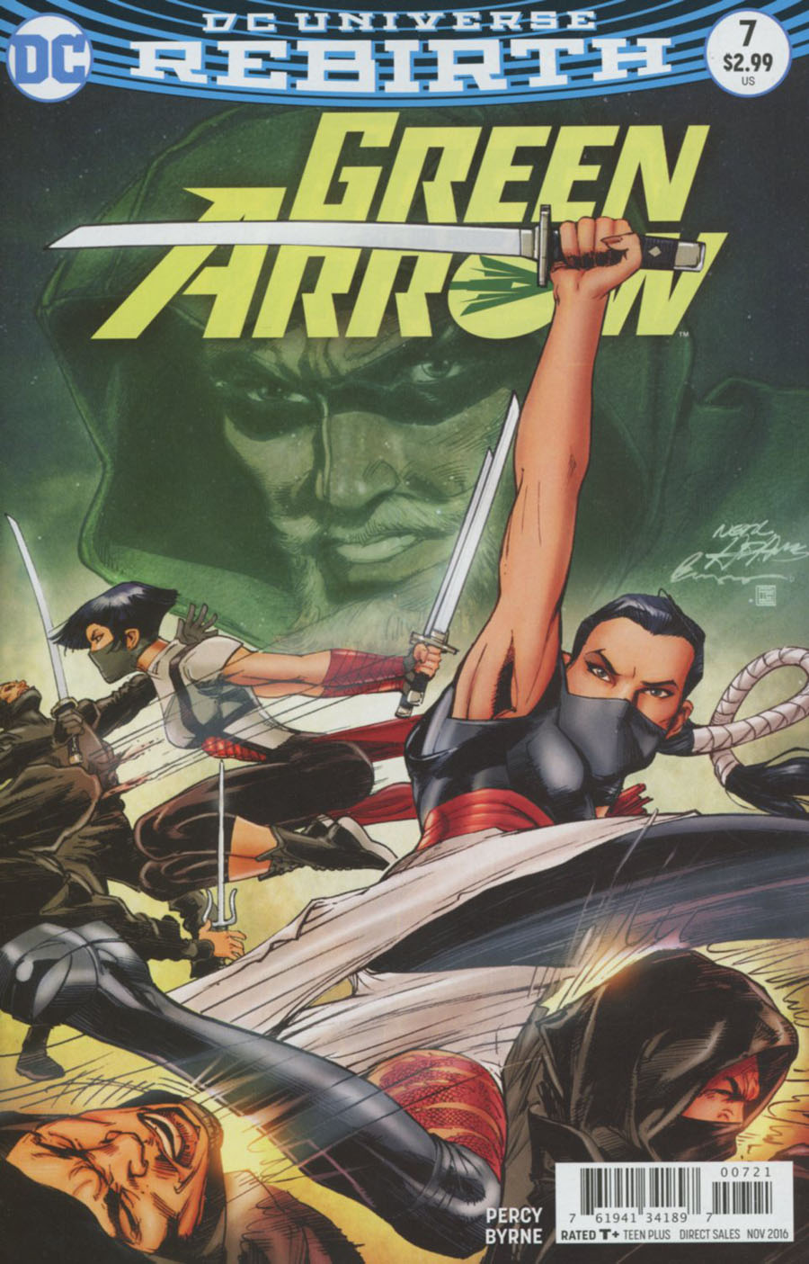 Green Arrow Vol 7 #7 Cover B Variant Neal Adams Cover