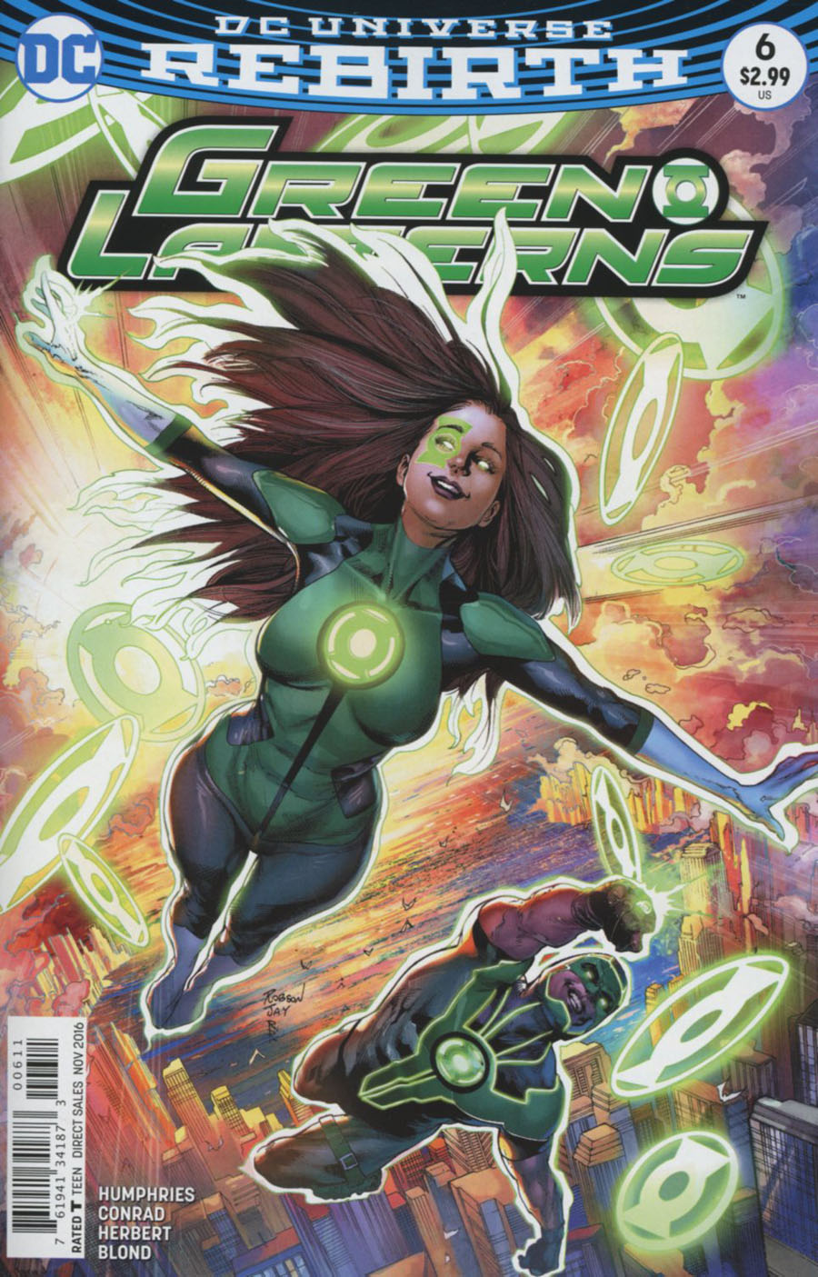 Green Lanterns #6 Cover A Regular Robson Rocha Cover