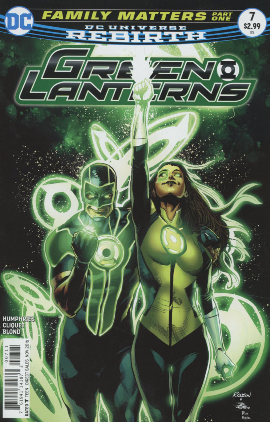 Green Lanterns #7 Cover A Regular Robson Rocha Cover