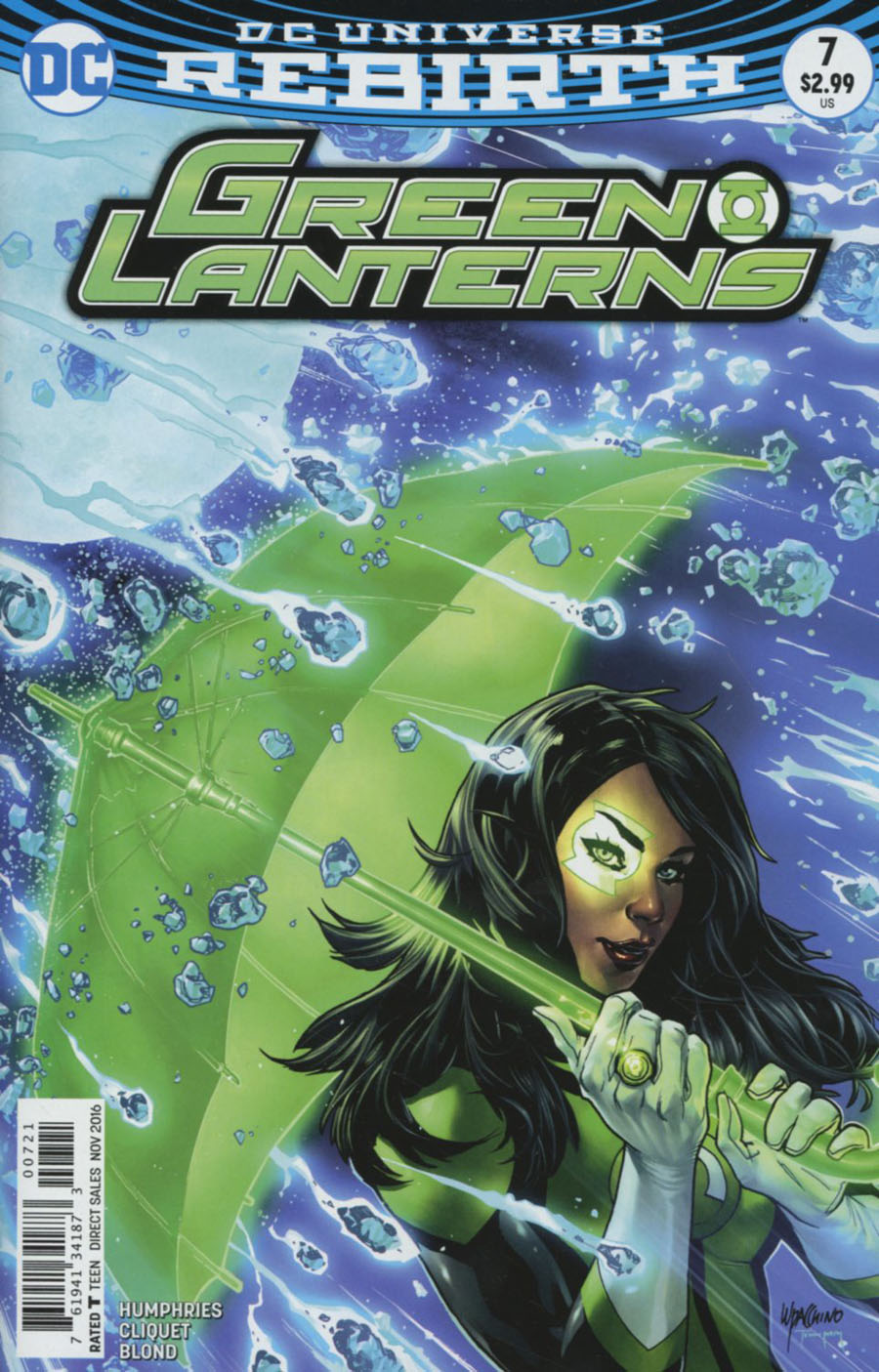 Green Lanterns #7 Cover B Variant Emanuela Lupacchino Cover