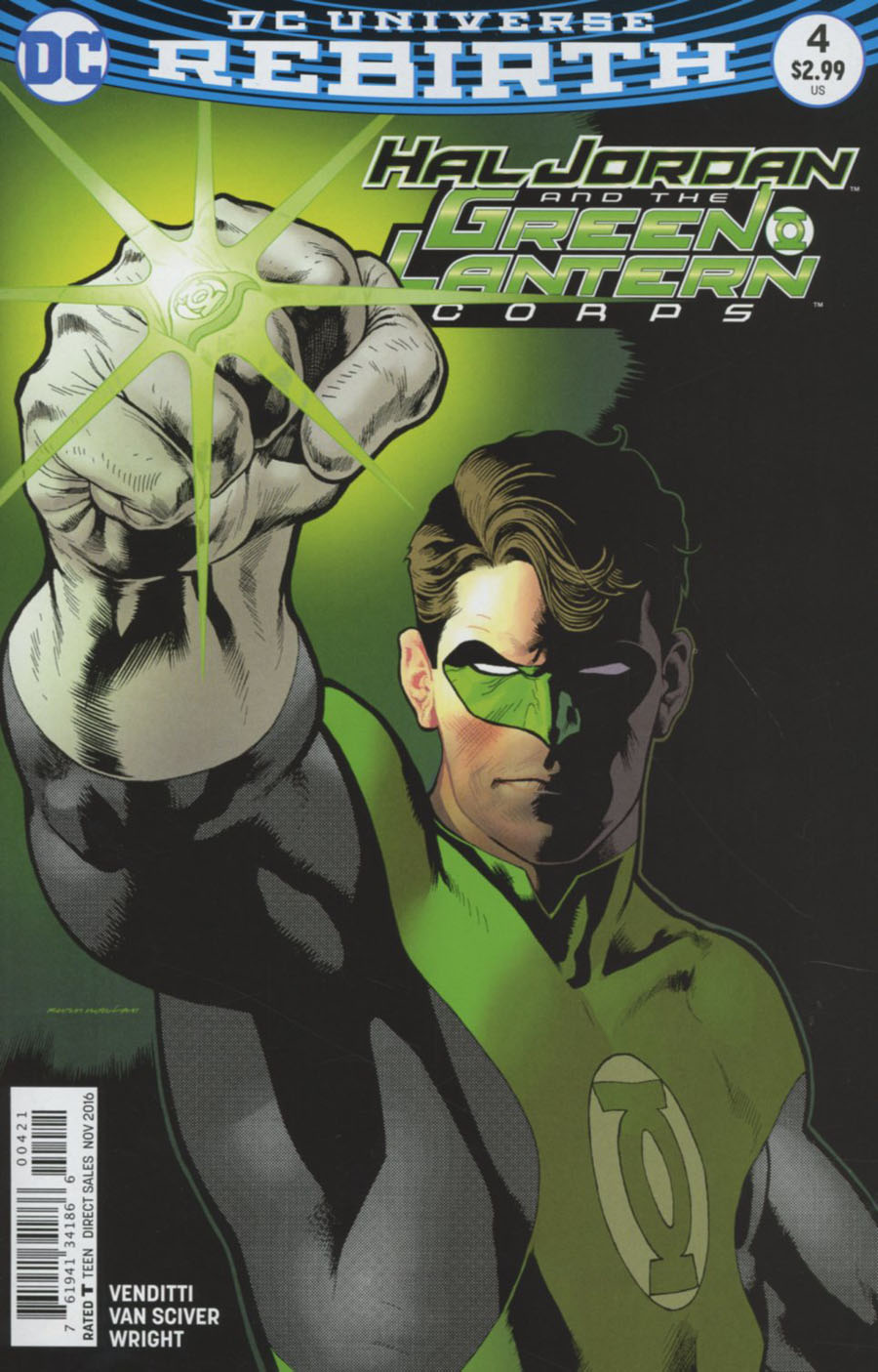 Hal Jordan And The Green Lantern Corps #4 Cover B Variant Kevin Nowlan Cover
