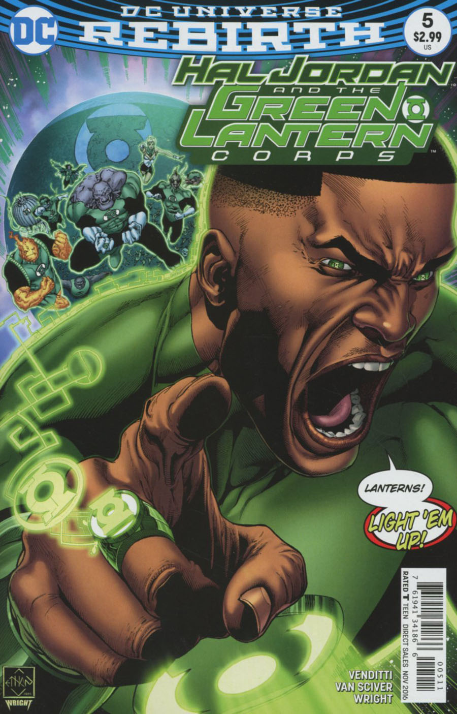 Hal Jordan And The Green Lantern Corps #5 Cover A Regular Ethan Van Sciver Cover