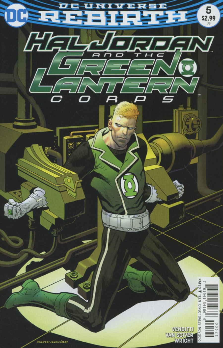 Hal Jordan And The Green Lantern Corps #5 Cover B Variant Kevin Nowlan Cover