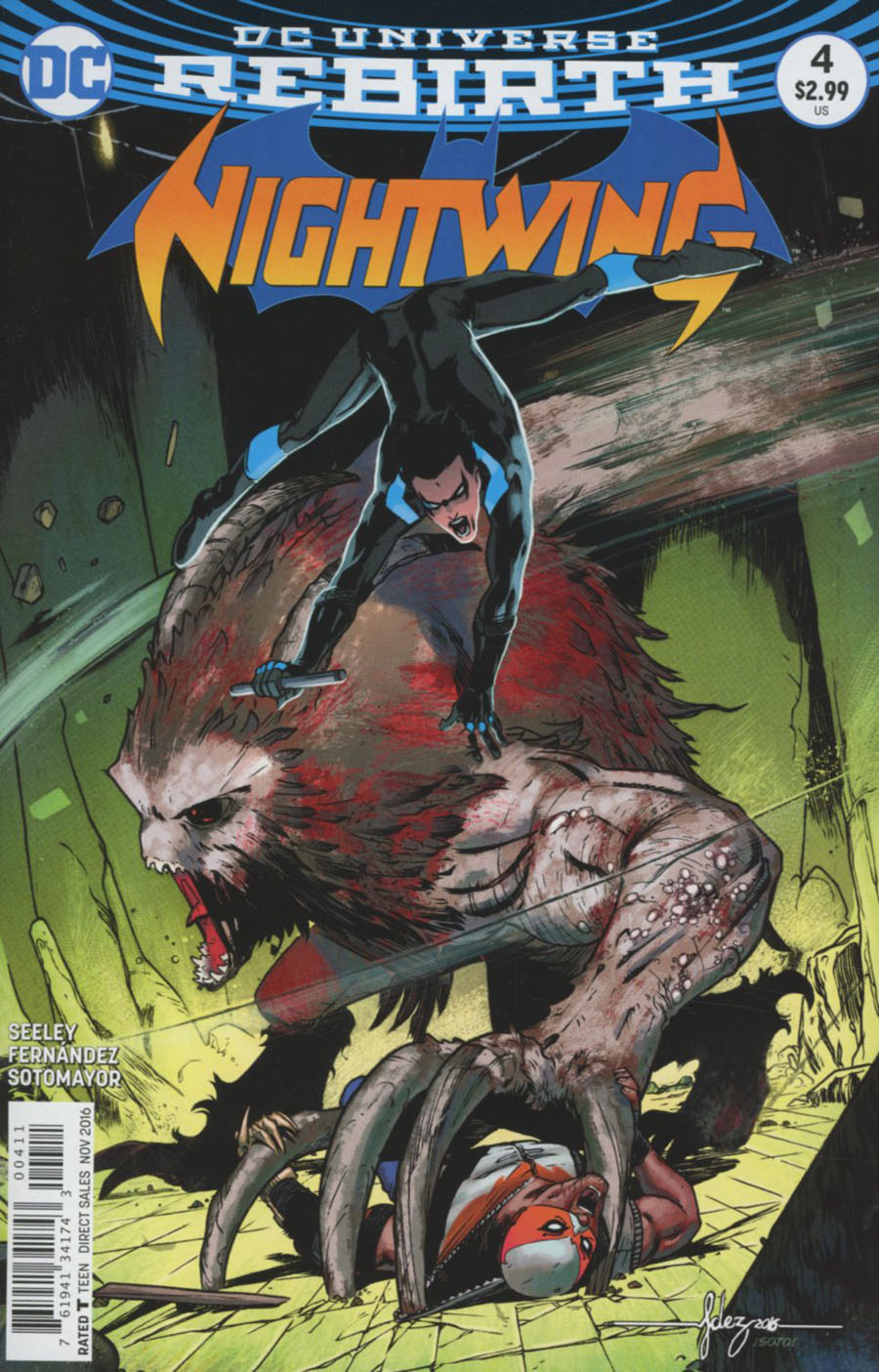 Nightwing Vol 4 #4 Cover A Regular Javier Fernandez Cover