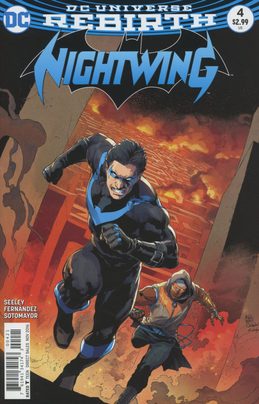 Nightwing Vol 4 #4 Cover B Variant Ivan Reis Cover
