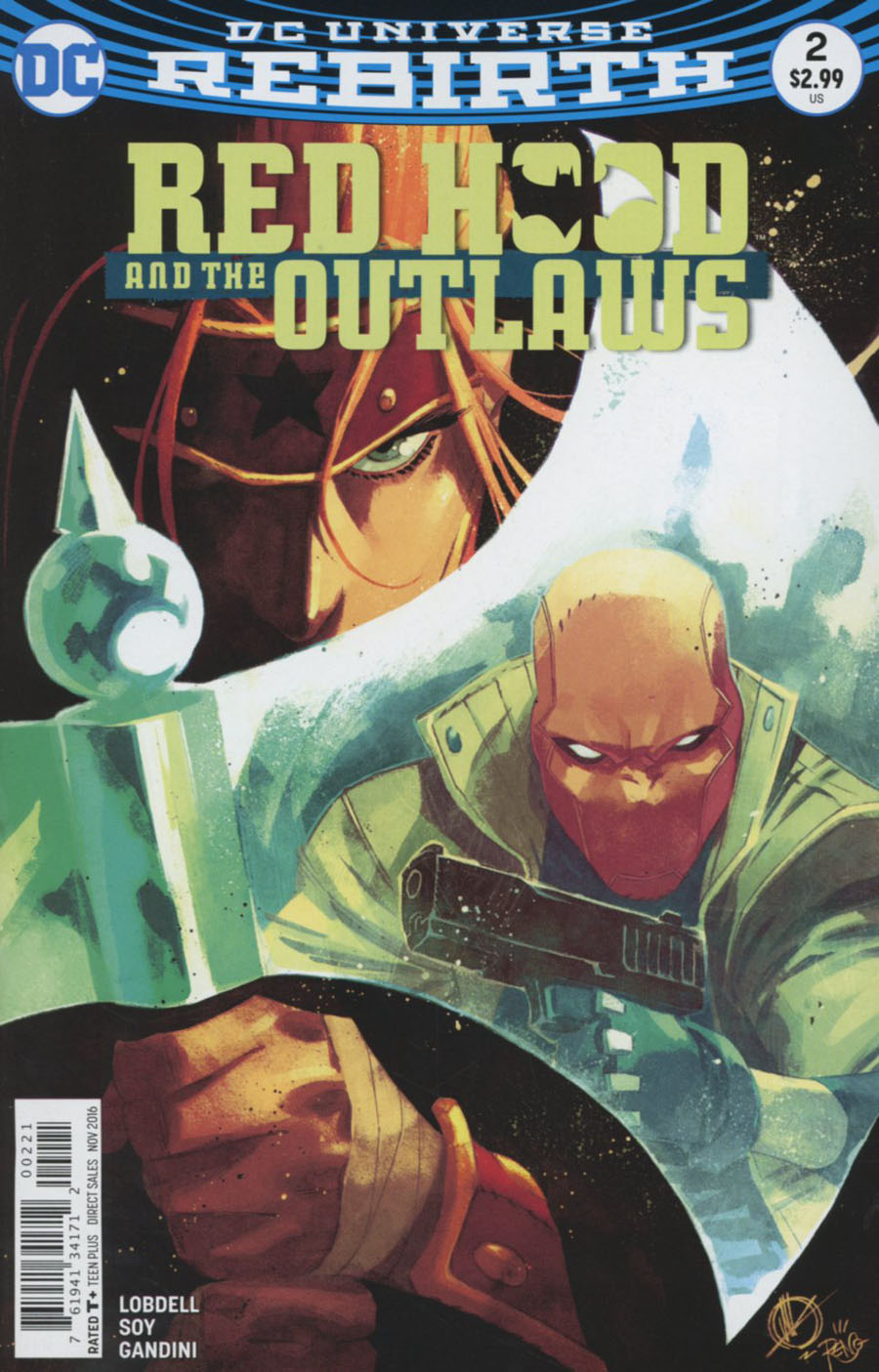 Red Hood And The Outlaws Vol 2 #2 Cover B Variant Matteo Scalera Cover