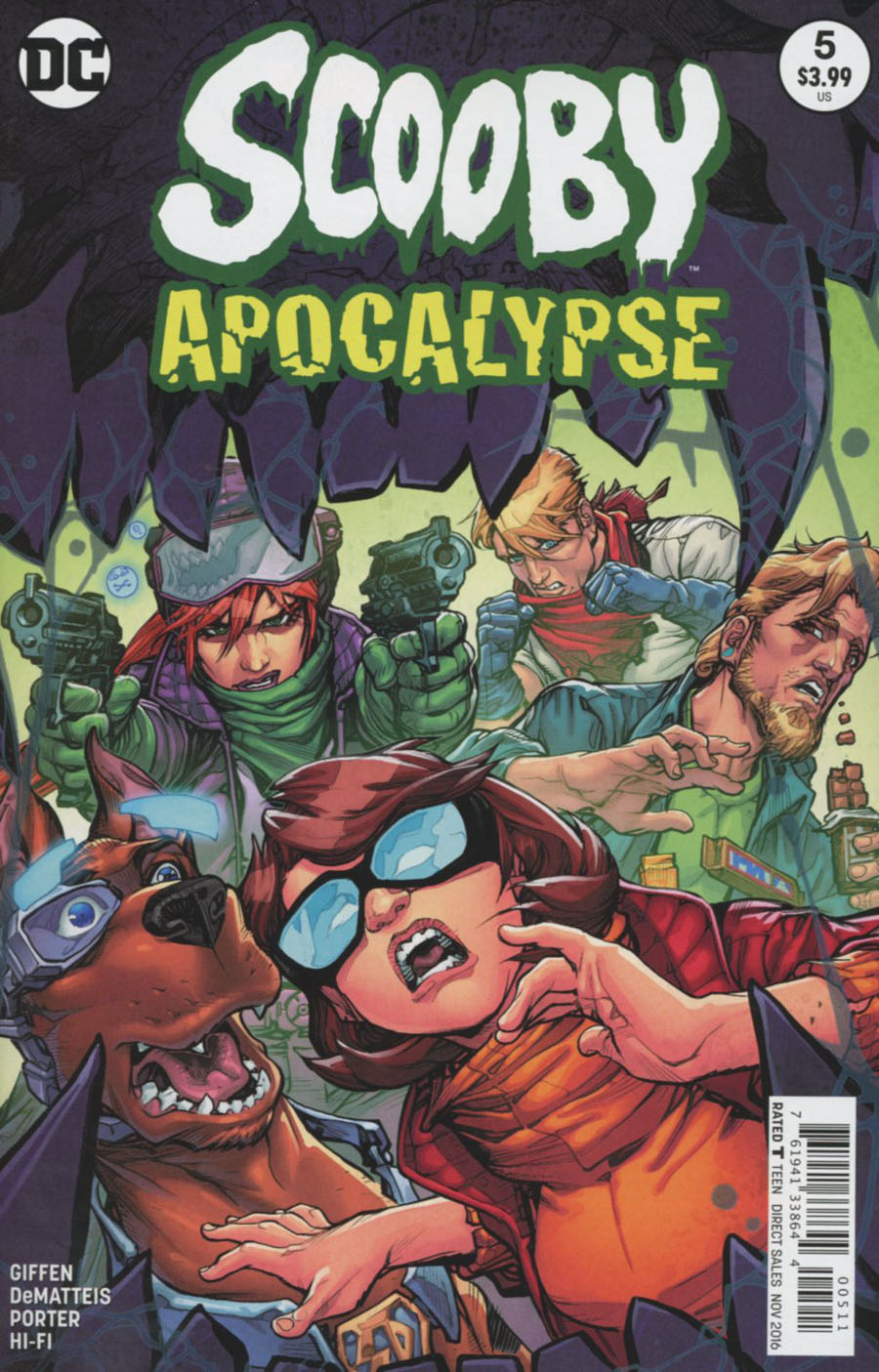 Scooby Apocalypse #5 Cover A Regular Howard Porter Cover