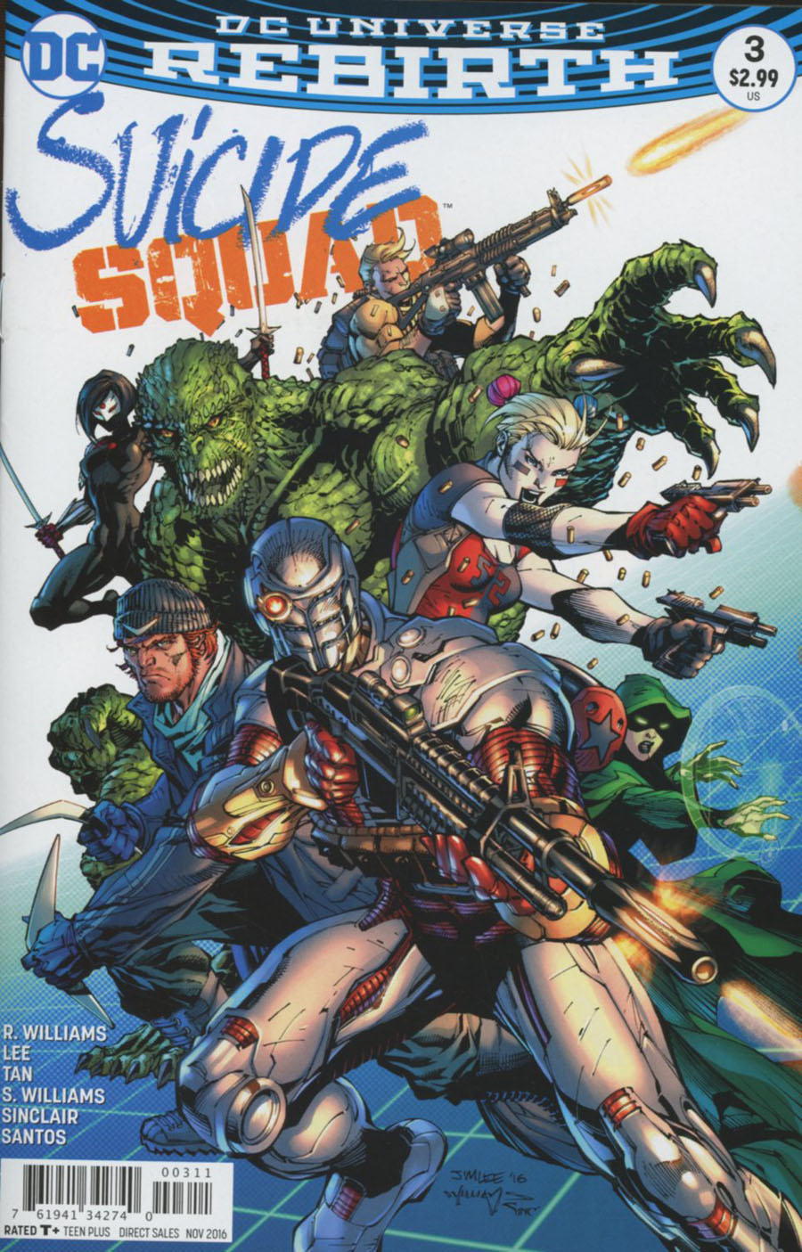 Suicide Squad Vol 4 #3 Cover A Regular Jim Lee Cover