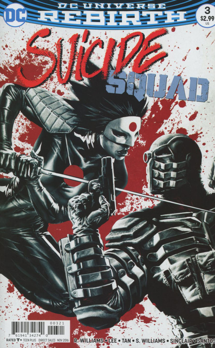 Suicide Squad Vol 4 #3 Cover B Variant Lee Bermejo Cover