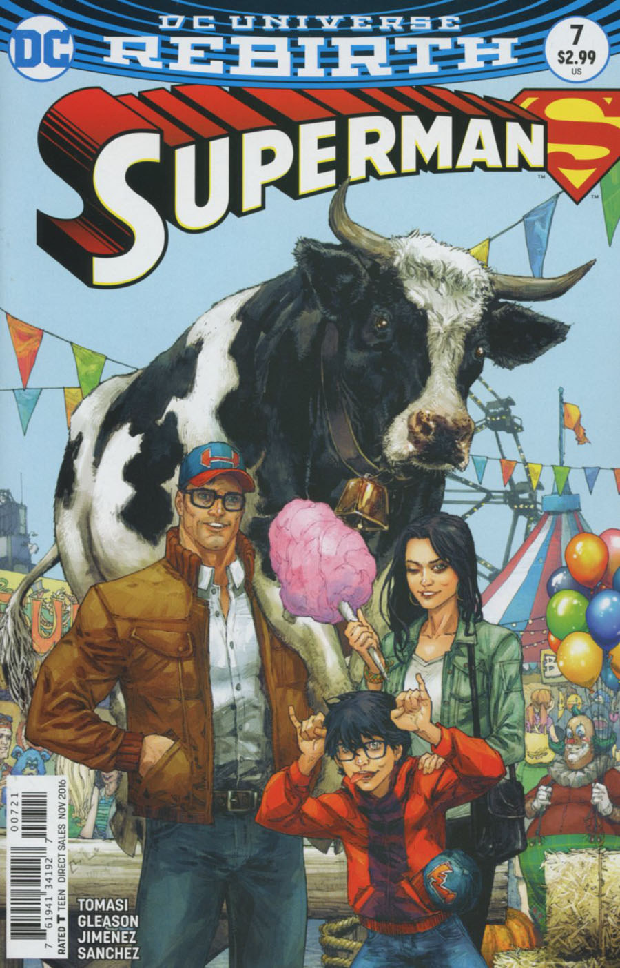 Superman Vol 5 #7 Cover B Variant Kenneth Rocafort Cover