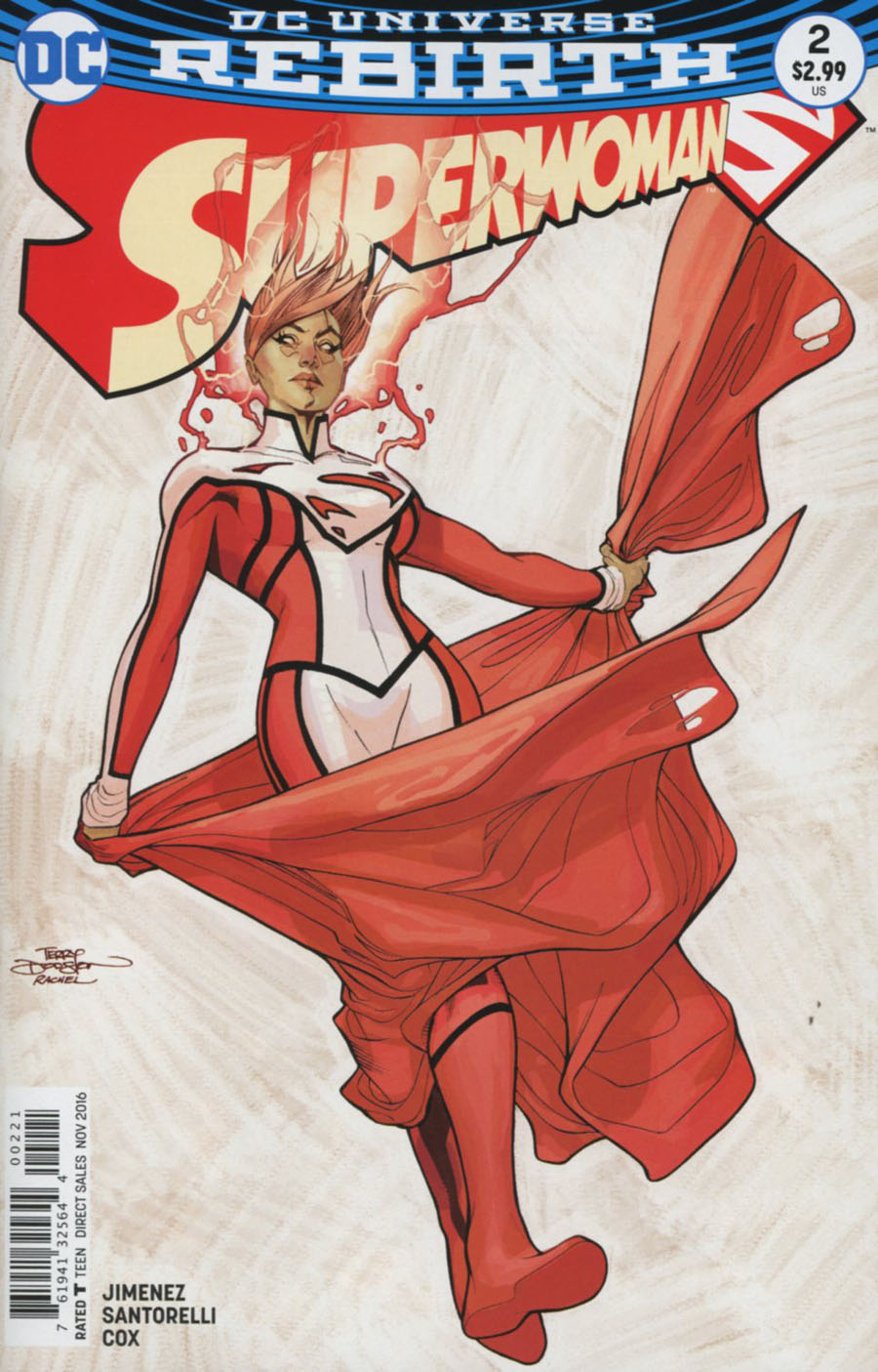 Superwoman #2 Cover B Variant Terry Dodson & Rachel Dodson Cover