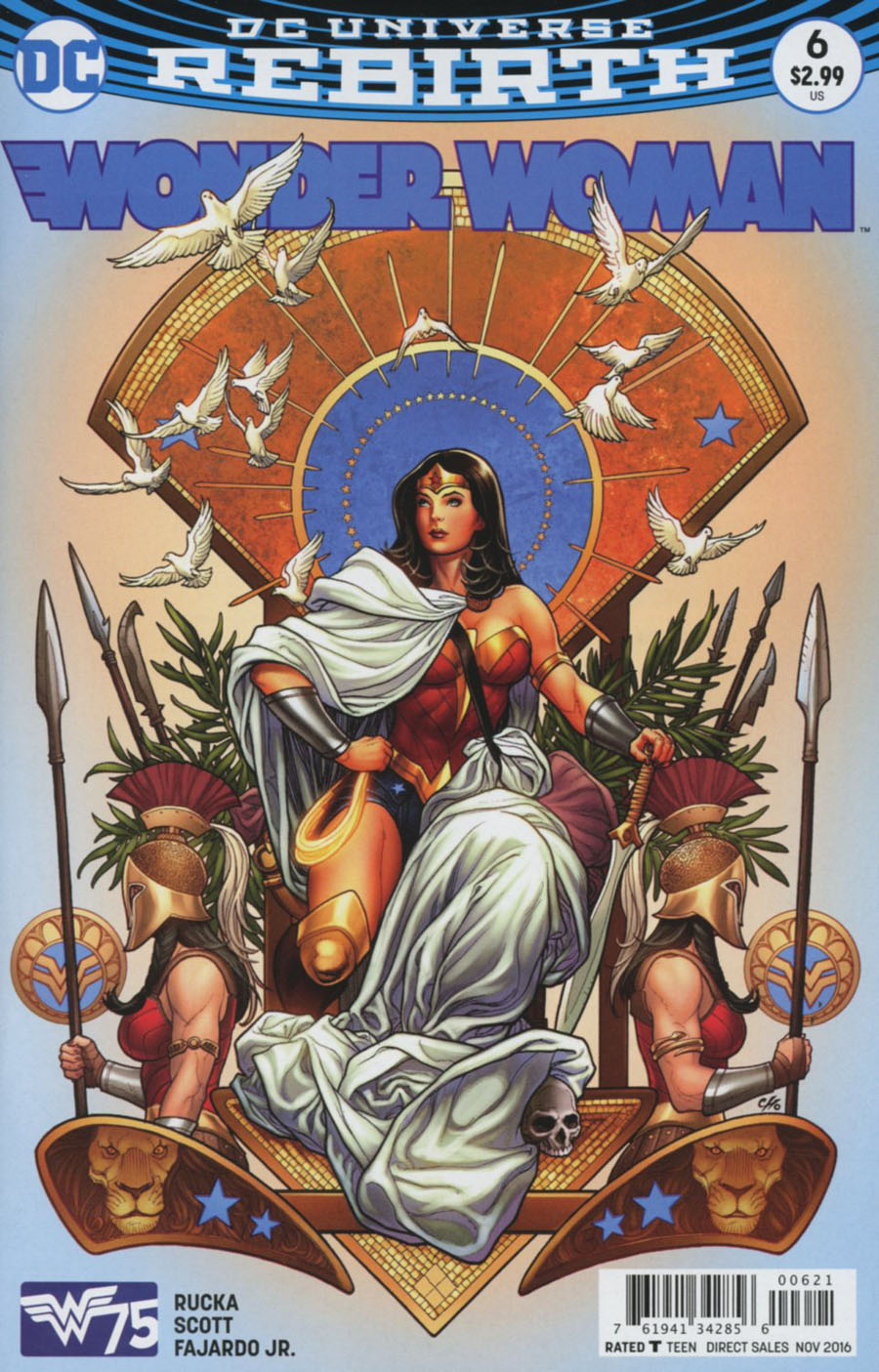 Wonder Woman Vol 5 #6 Cover B Variant Frank Cho Cover