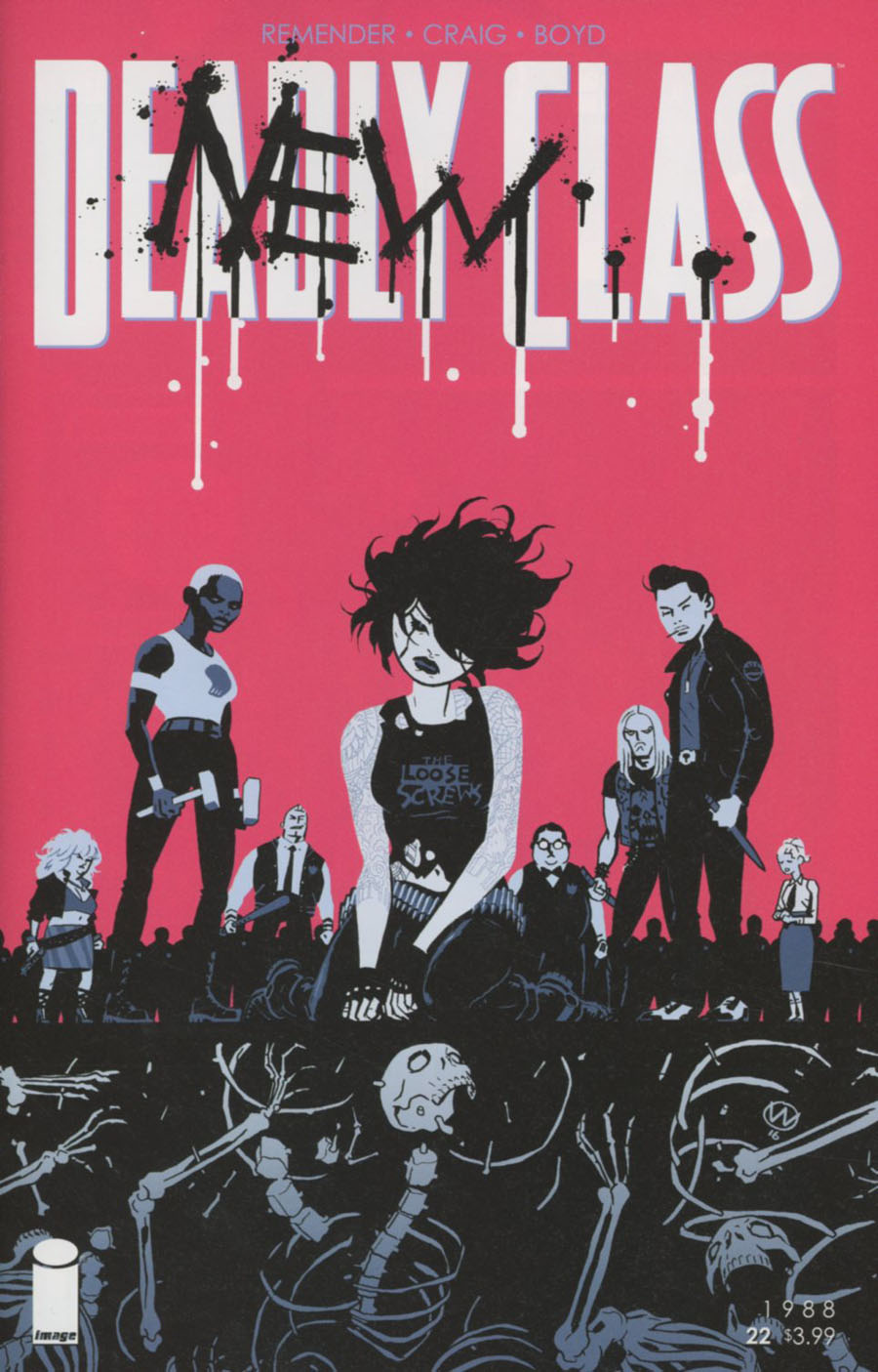 Deadly Class #22 Cover A Regular Wesley Craig Cover