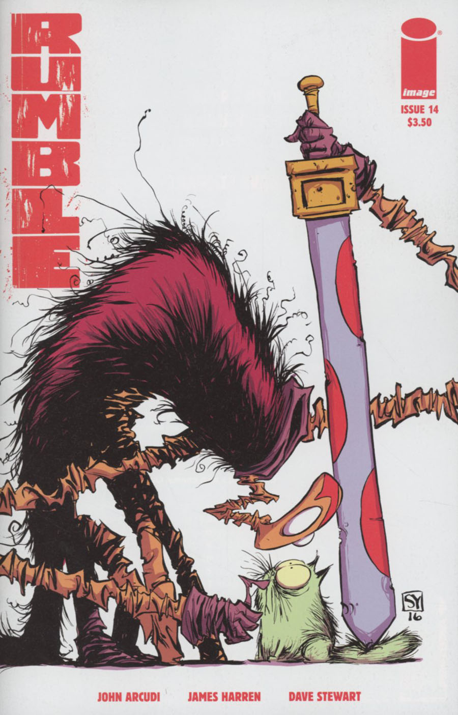 Rumble #14 Cover B Skottie Young