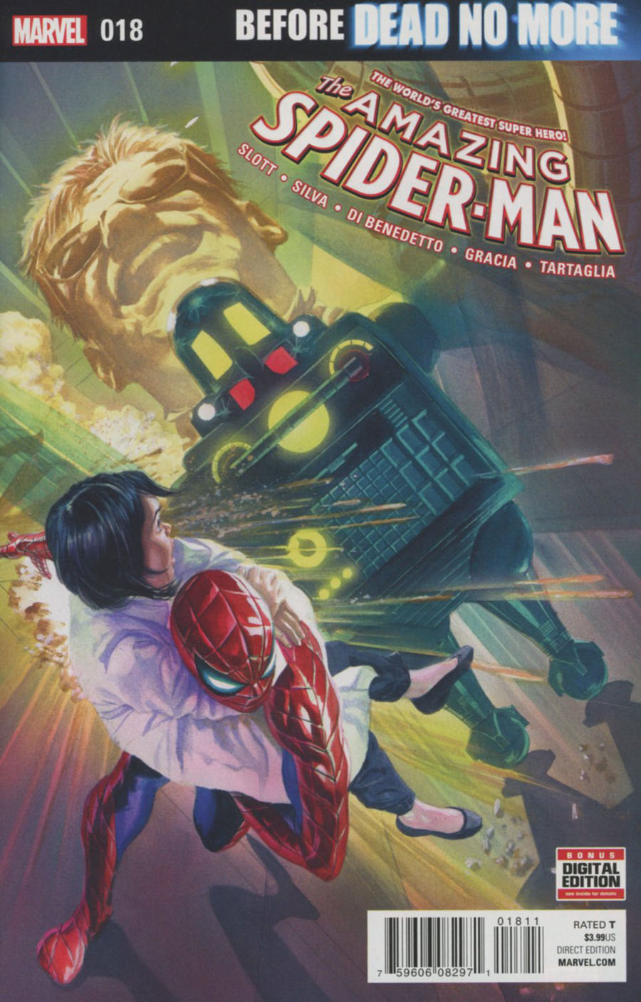 Amazing Spider-Man Vol 4 #18 Cover A Regular Alex Ross Cover (Dead No More Prelude)