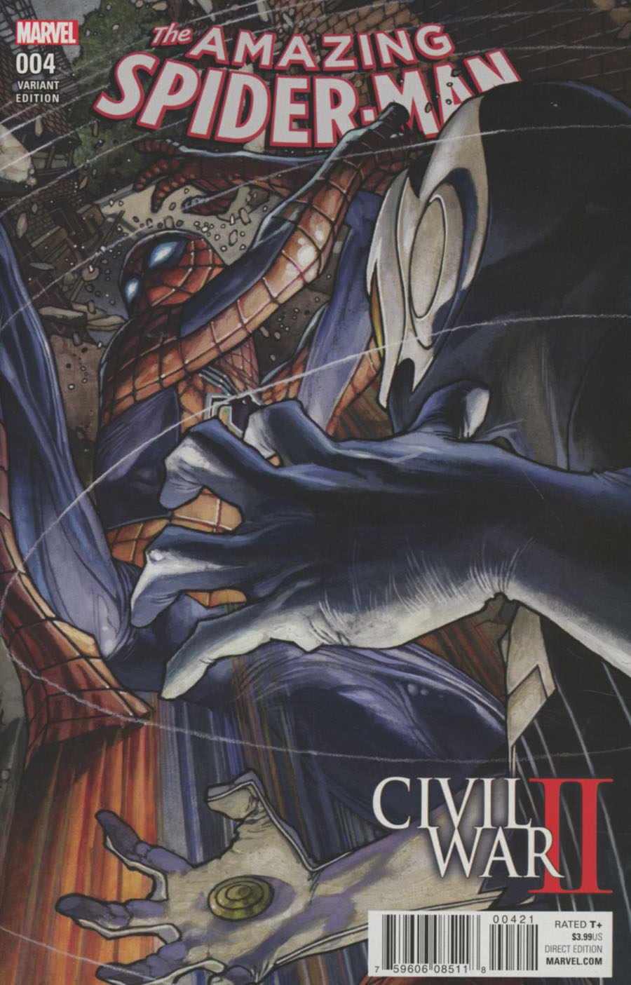 Civil War II Amazing Spider-Man #4 Cover B Variant Simone Bianchi Cover