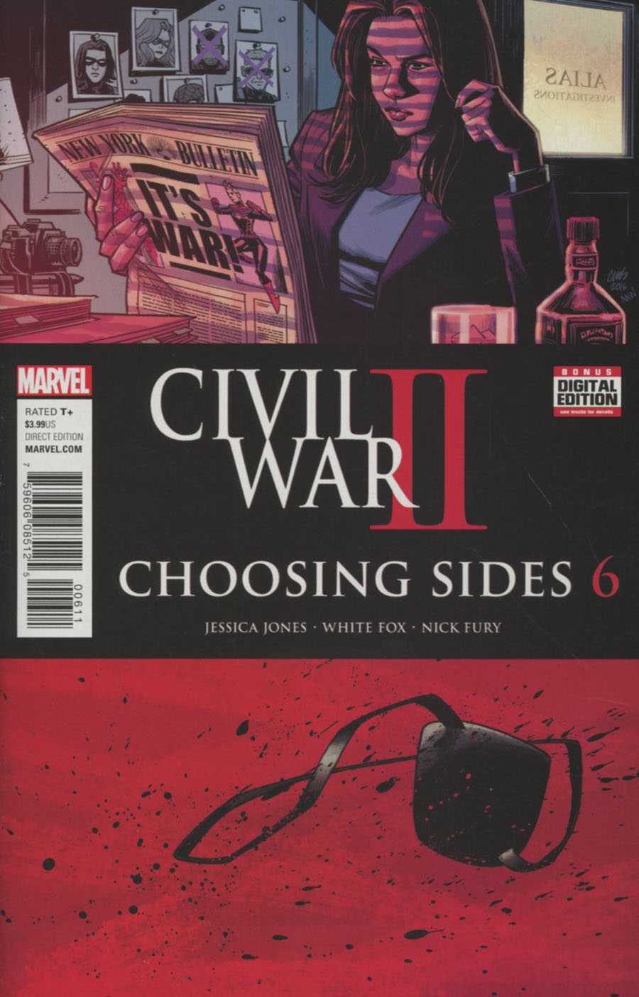 Civil War II Choosing Sides #6 Cover A Regular Cameron Stewart & Declan Shalvey Cover