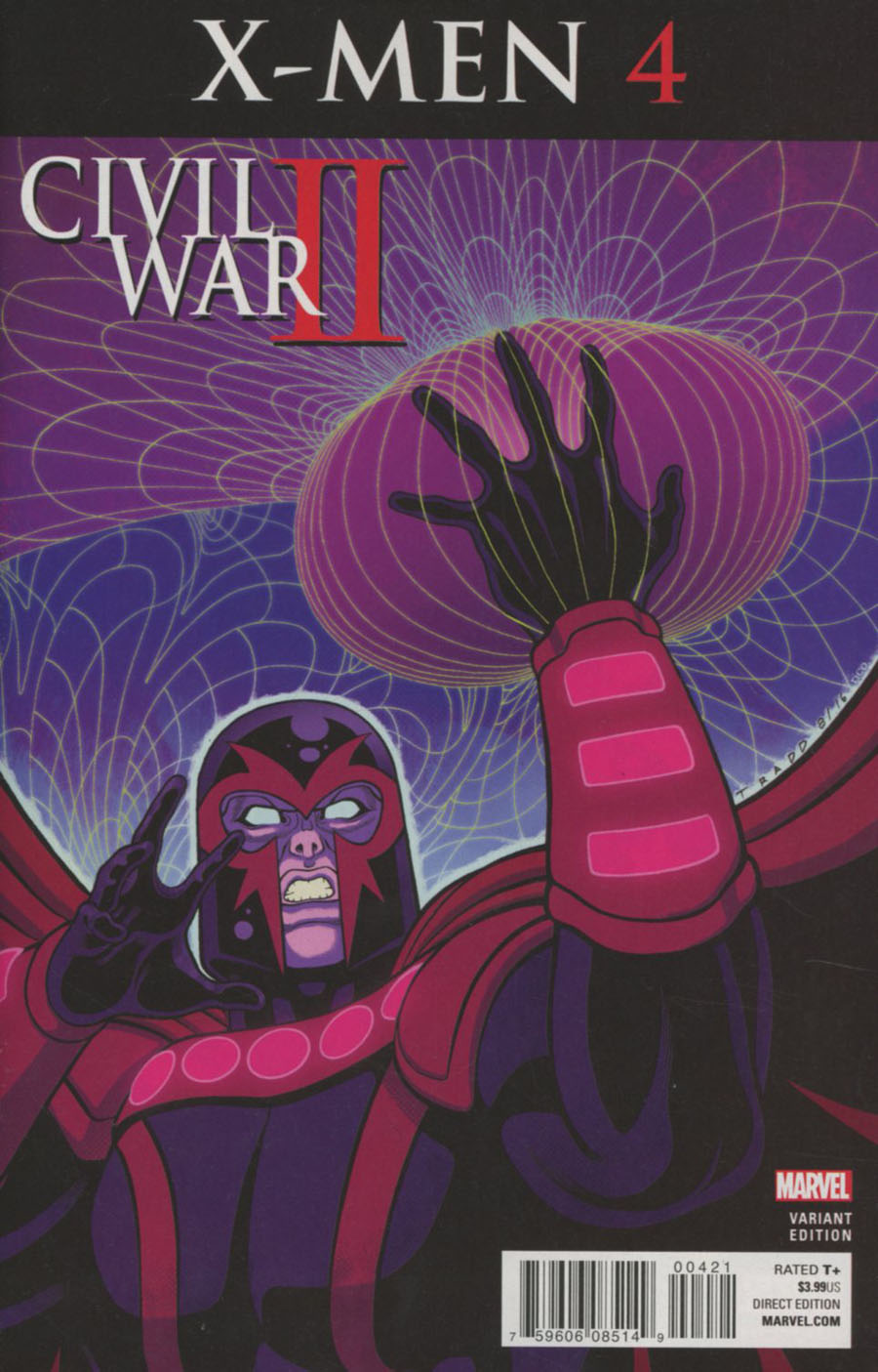 Civil War II X-Men #4 Cover B Variant Cover