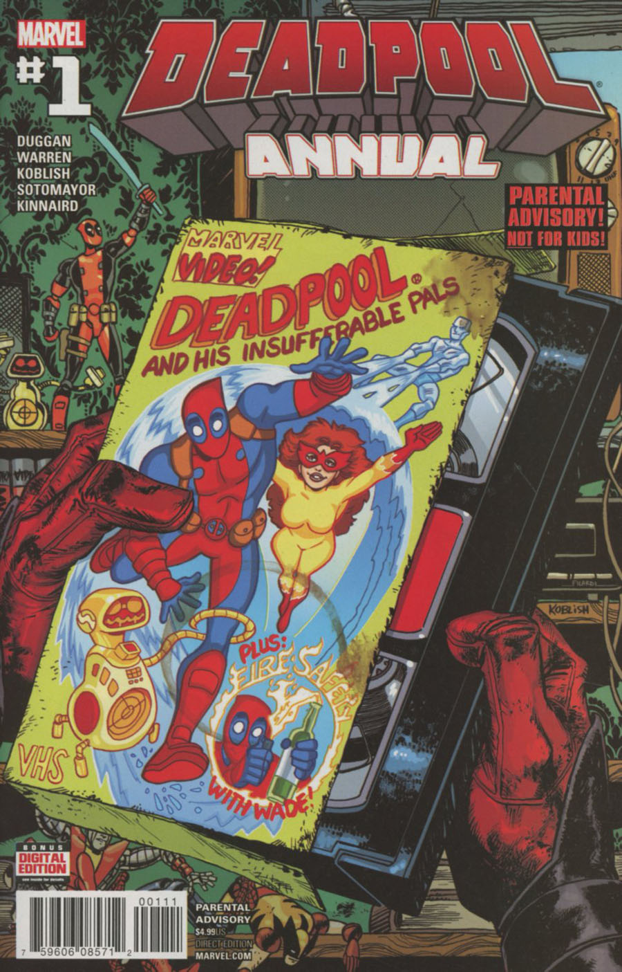 Deadpool Vol 5 Annual #1 Cover A Regular Scott Koblish Cover