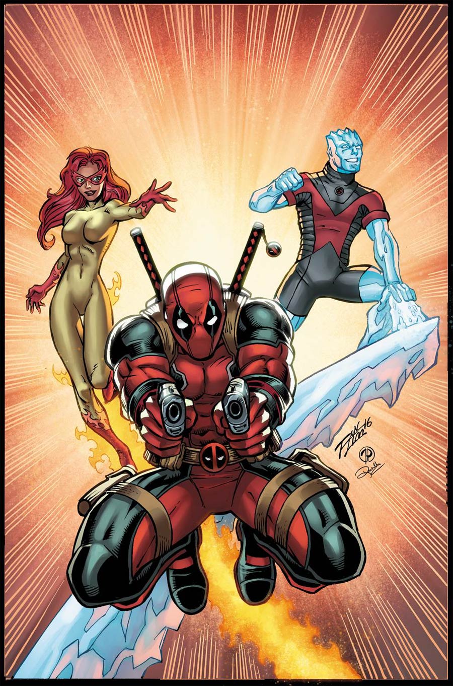Deadpool Vol 5 Annual #1 Cover B Variant Ron Lim Cover