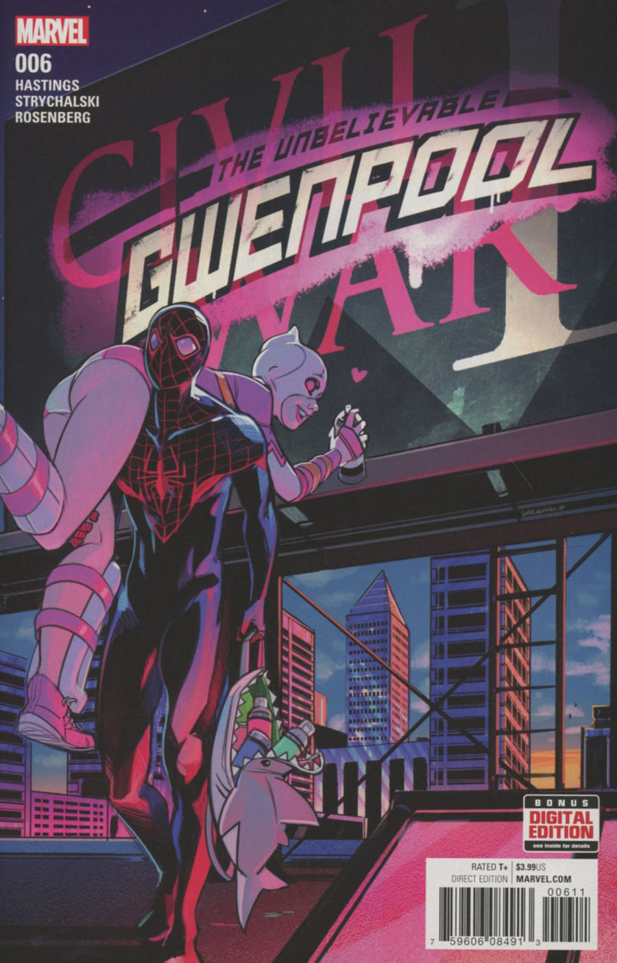 Gwenpool #6 Cover A Regular Stacey Lee Cover