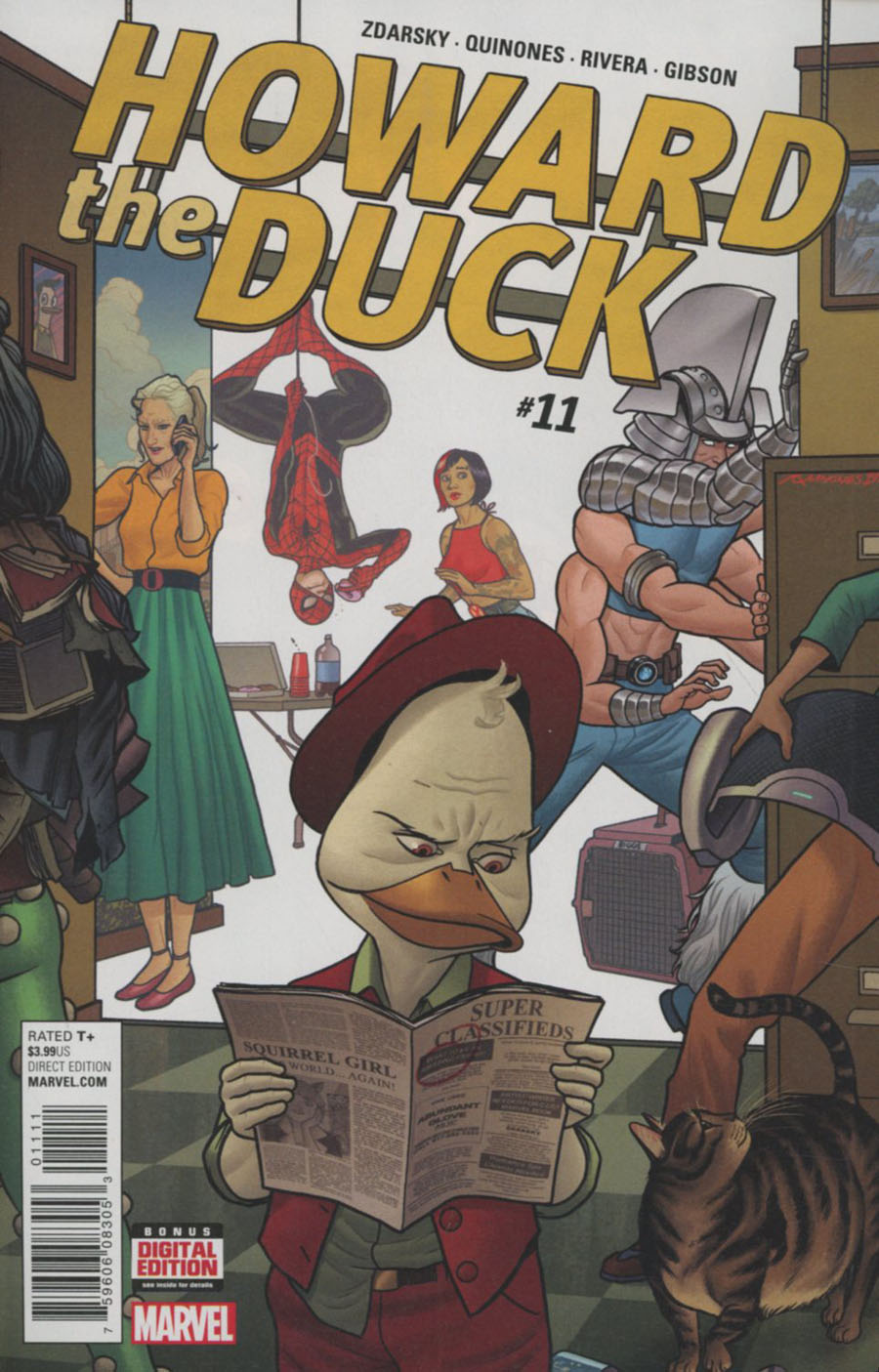 Howard The Duck Vol 5 #11 Cover A Regular Joe Quinones Cover