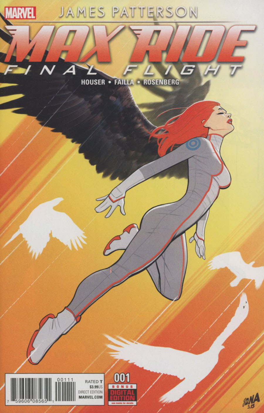 James Patterson Max Ride Final Flight #1 Cover A Regular David Nakayama Cover