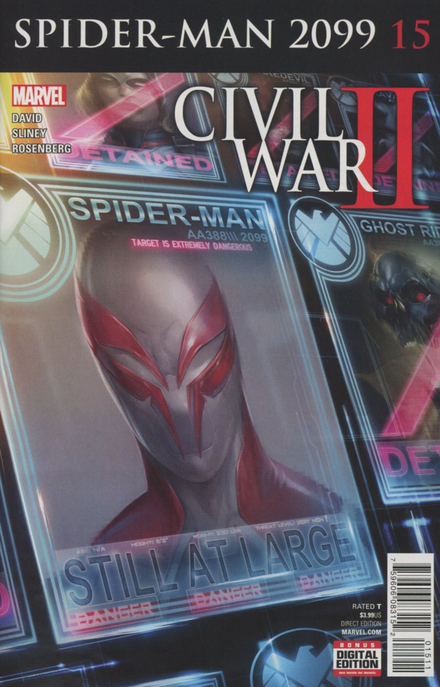 Spider-Man 2099 Vol 3 #15 (Civil War II Tie-In)